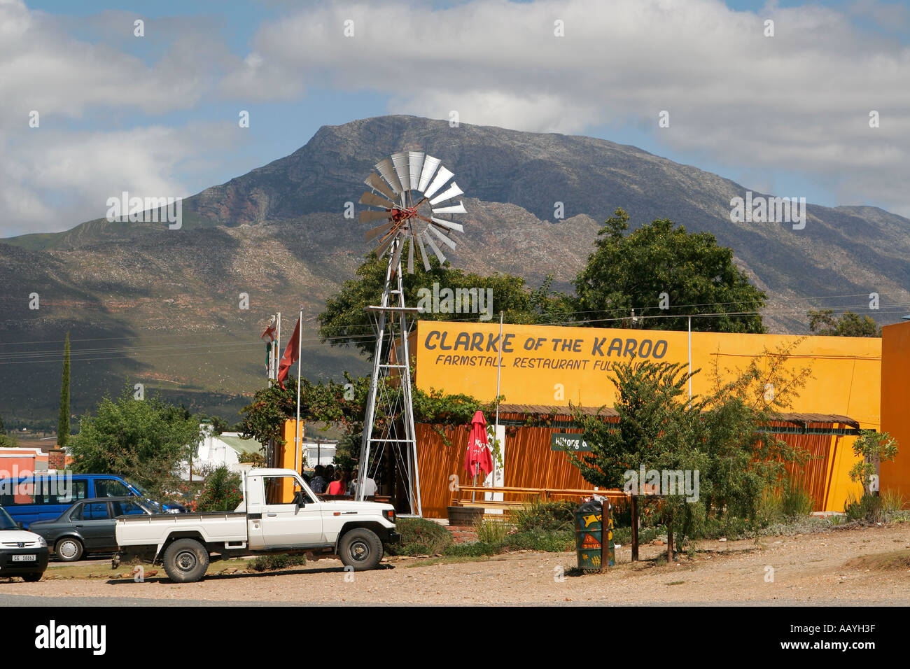 south africa little Karoo Route 62 Farmstall restaurant Stock Photo