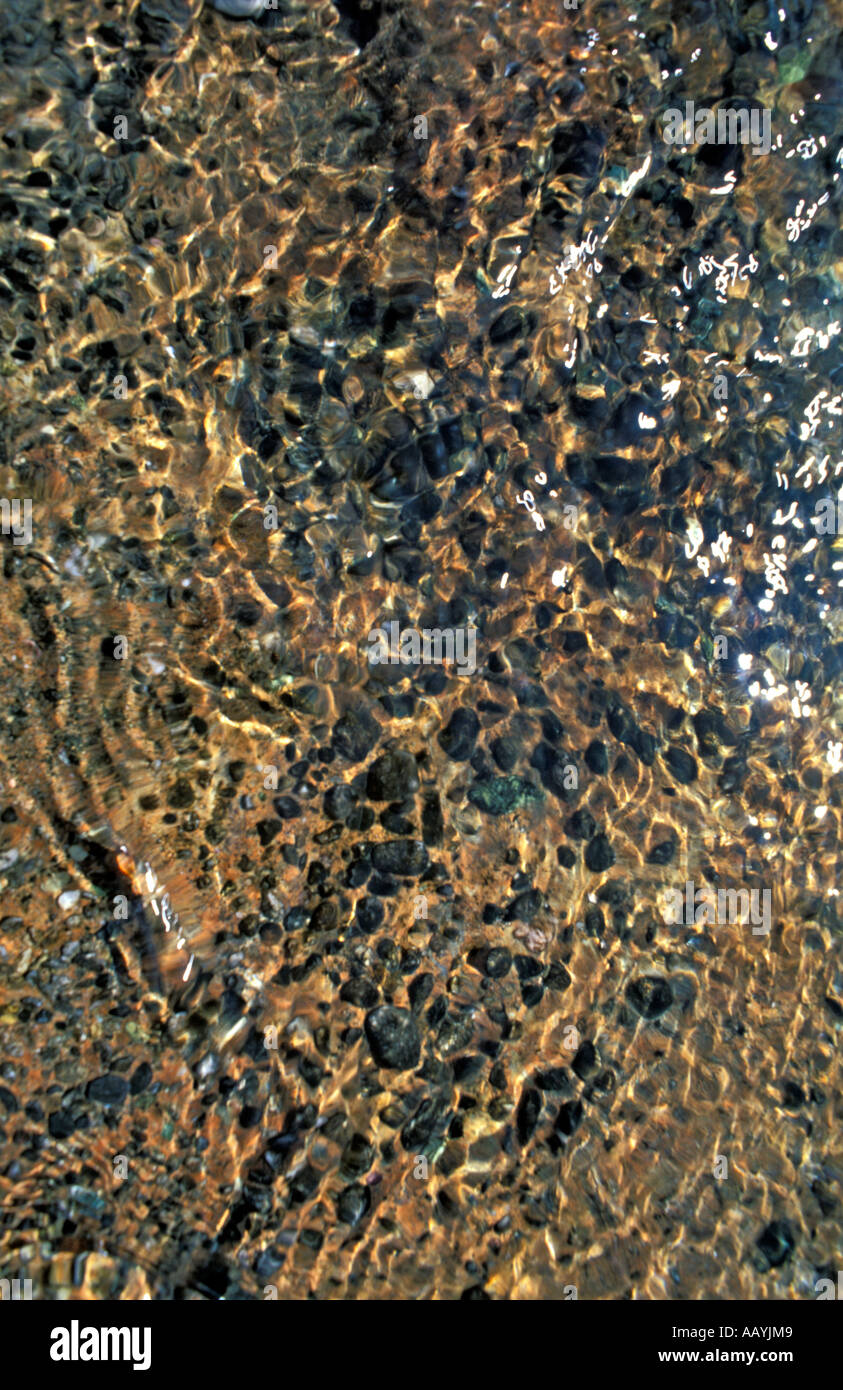 Abstract patterns on rocks in st ives hi-res stock photography and ...