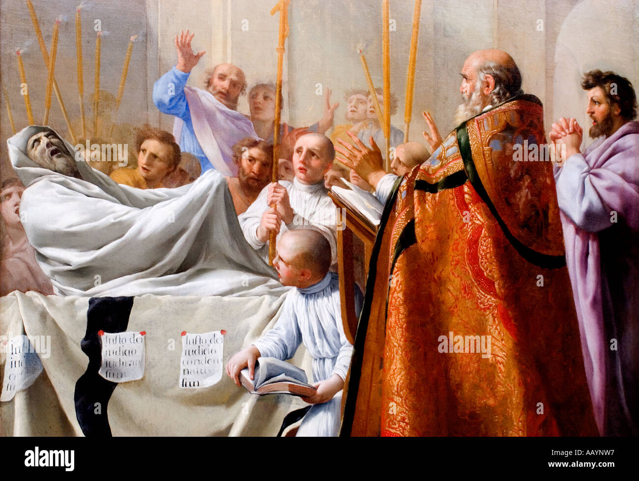 Eustache Le Sueur or Lesueur 1616 1665 Paris after attempt upon sbd.'s