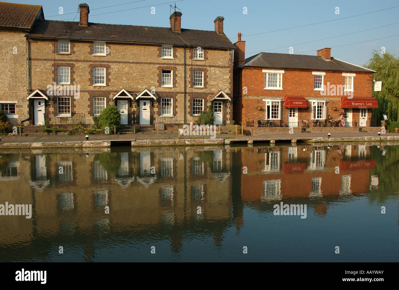 threestorey stone house by Grand Union Canal, Stoke Bruerne