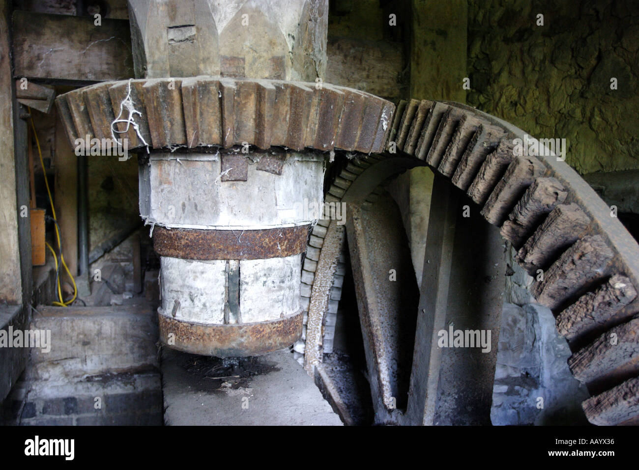 Mill mechanisms Stock Photo