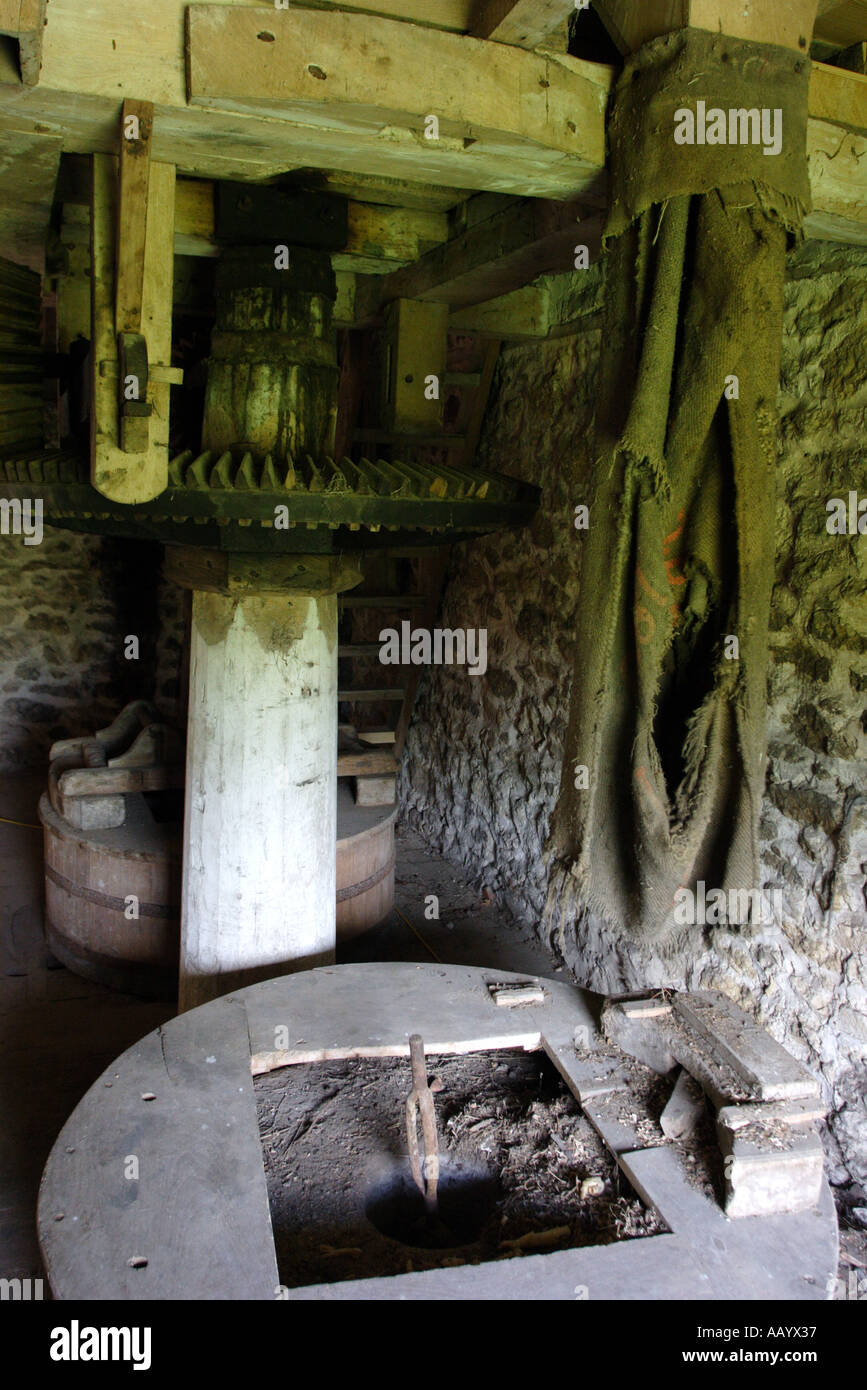 Mill mechanisms Stock Photo