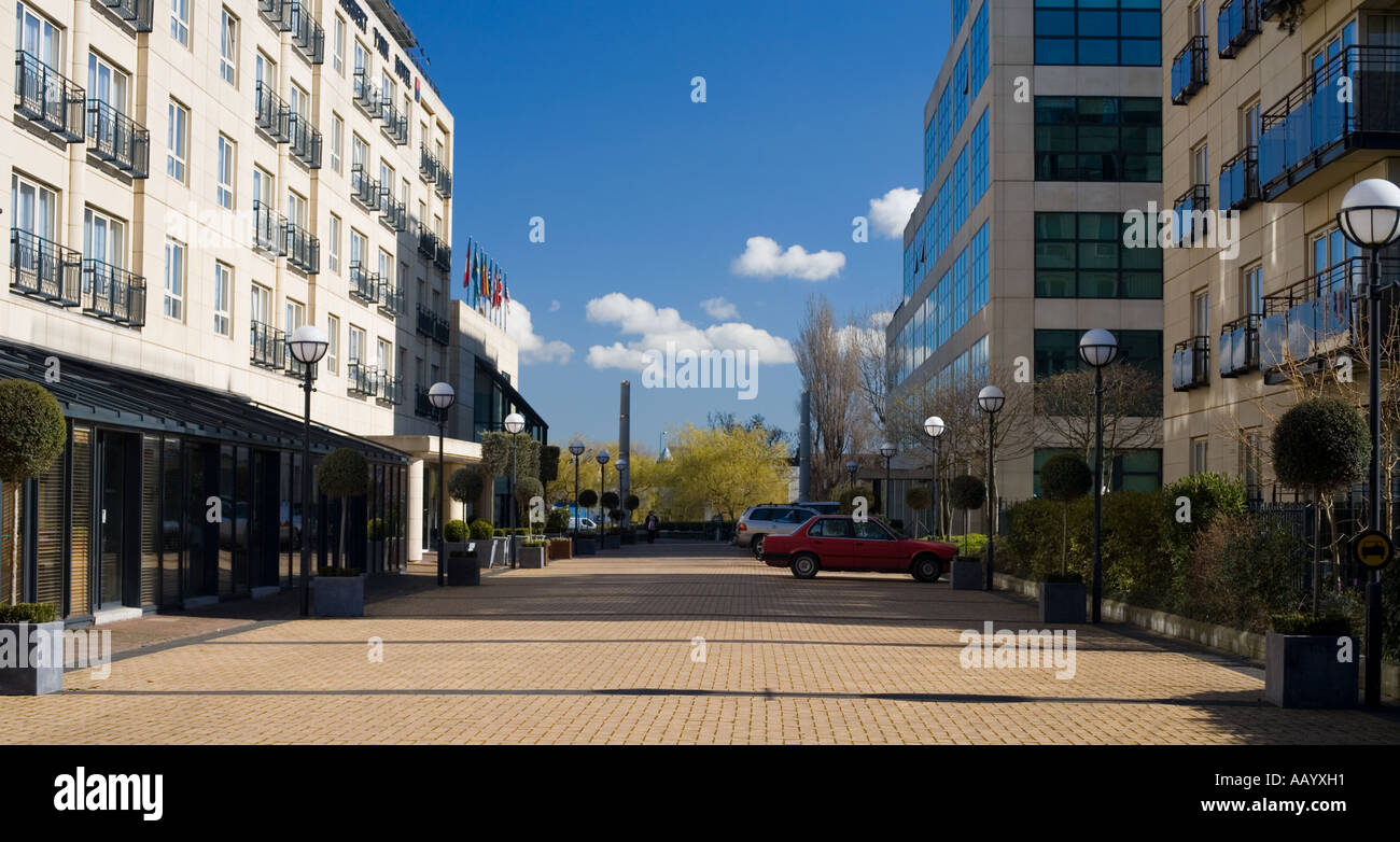 Herbert Park Plaza Donnybrook Dublin Ireland Stock Photo Alamy