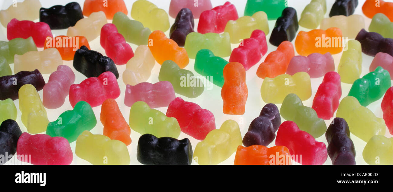 Jelly babies different hi-res stock photography and images - Alamy