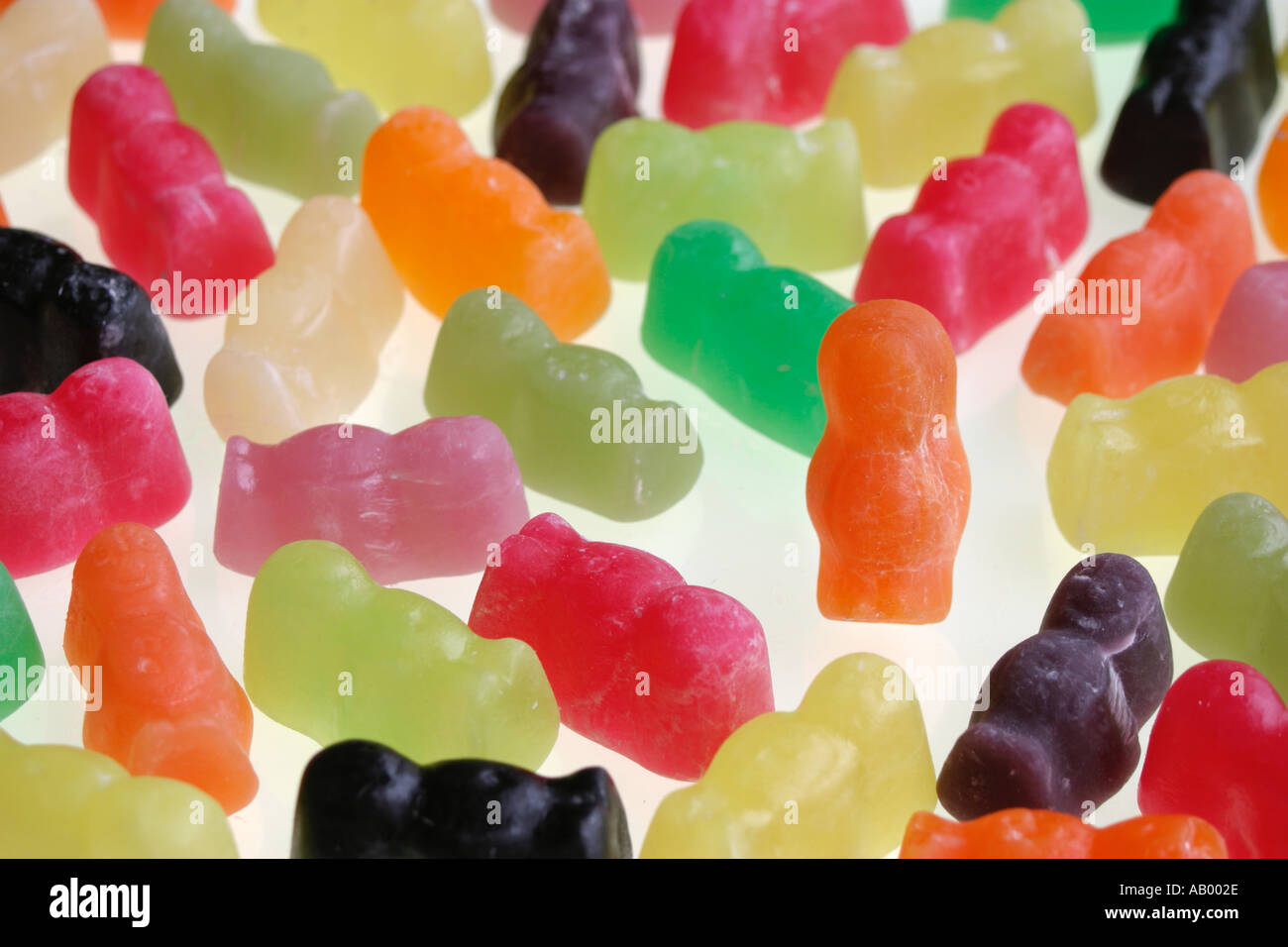 Jelly babies different hi-res stock photography and images - Alamy