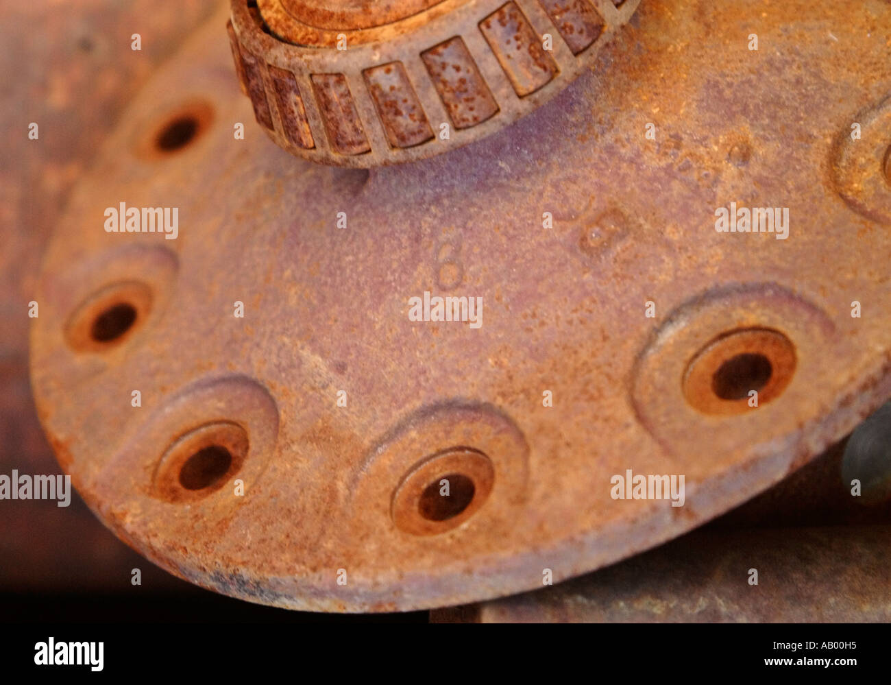 Junkyard photos in Moose Jaw in scenic Saskatchewan Canada Stock Photo