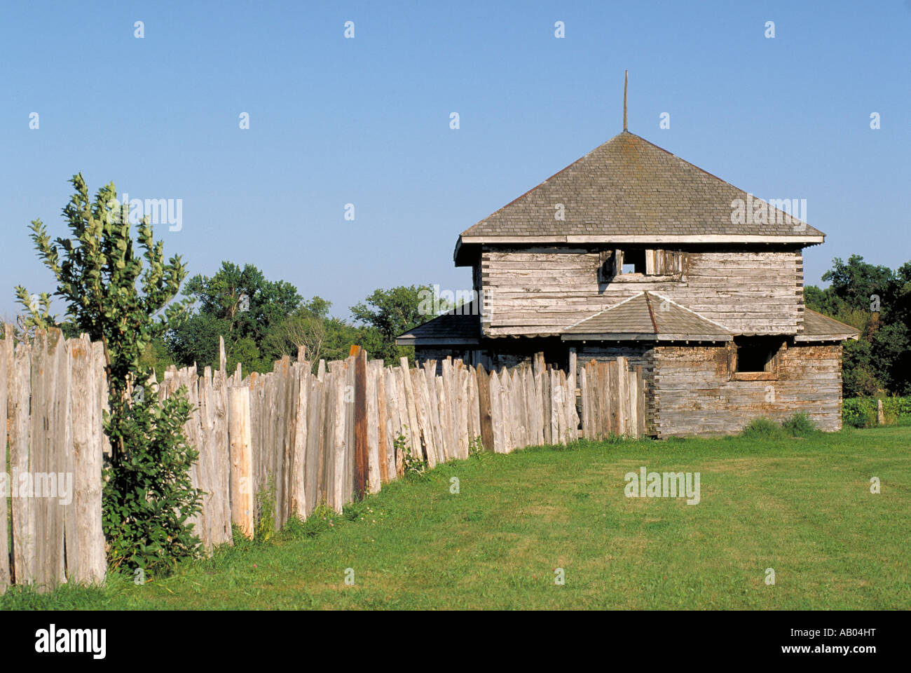 Elk256 1579 North Dakota Fort Abercrombie SHS 1858 Stock Photo Alamy