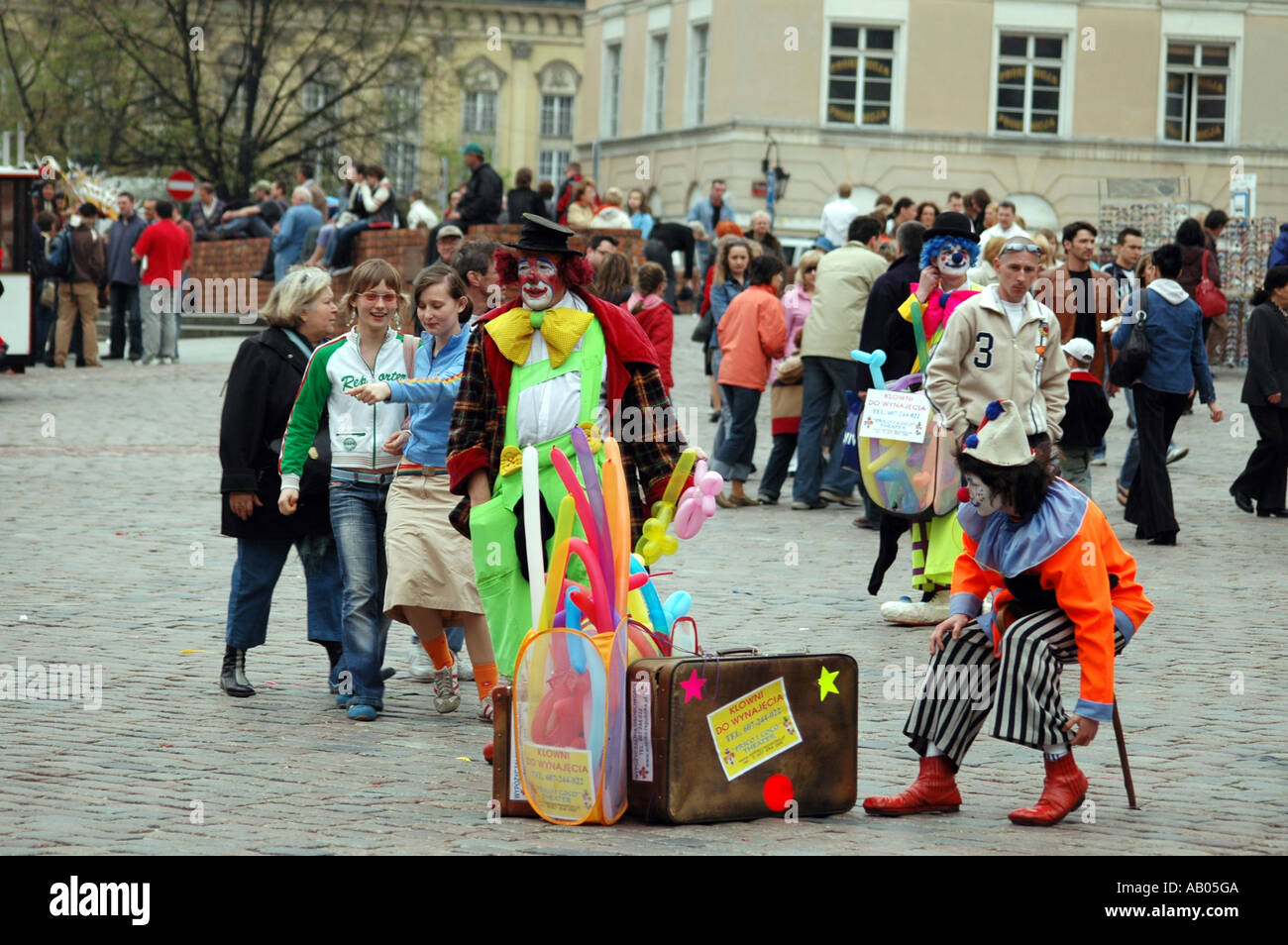 Fancy clowns hi-res stock photography and images - Alamy