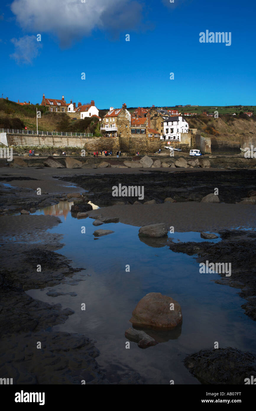 Robin Hoods Bay North Yorkshire England Stock Photo Alamy