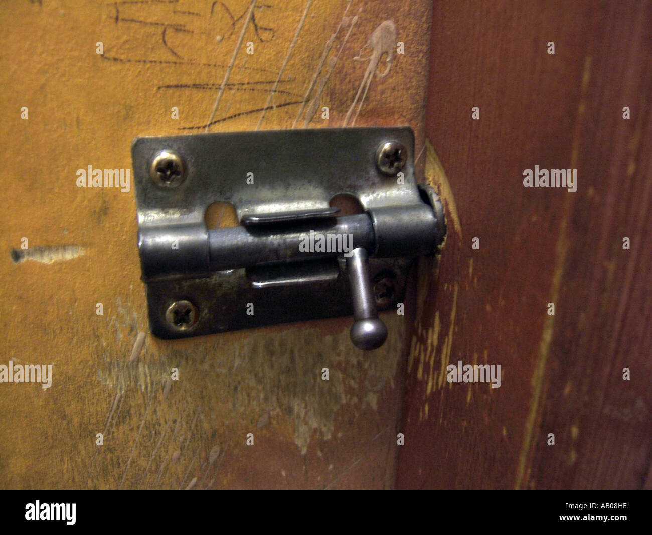 brass metal door lock Stock Photo Alamy