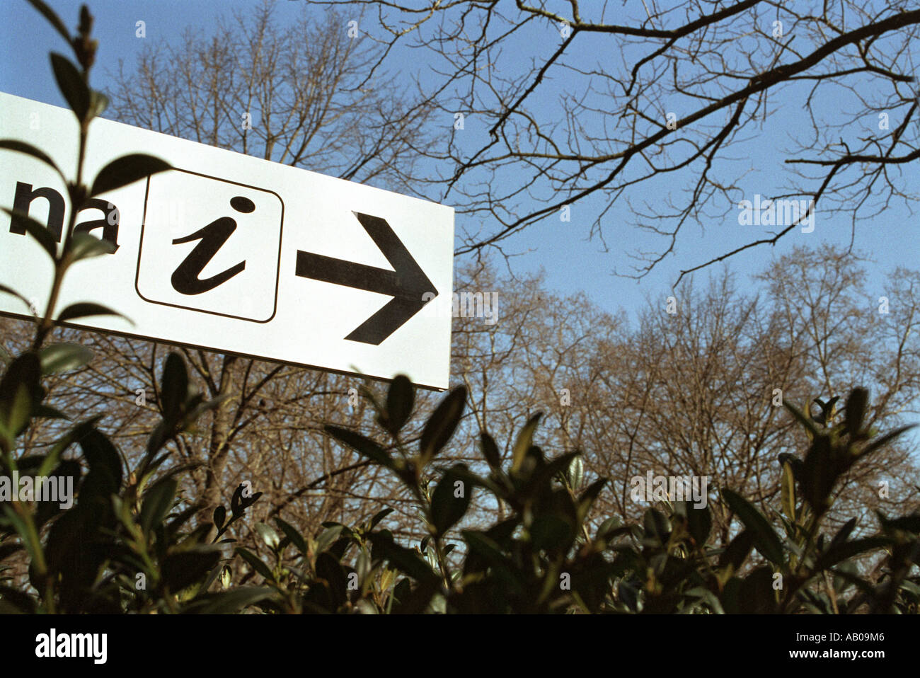 Information sign at sunset point hi-res stock photography and images ...