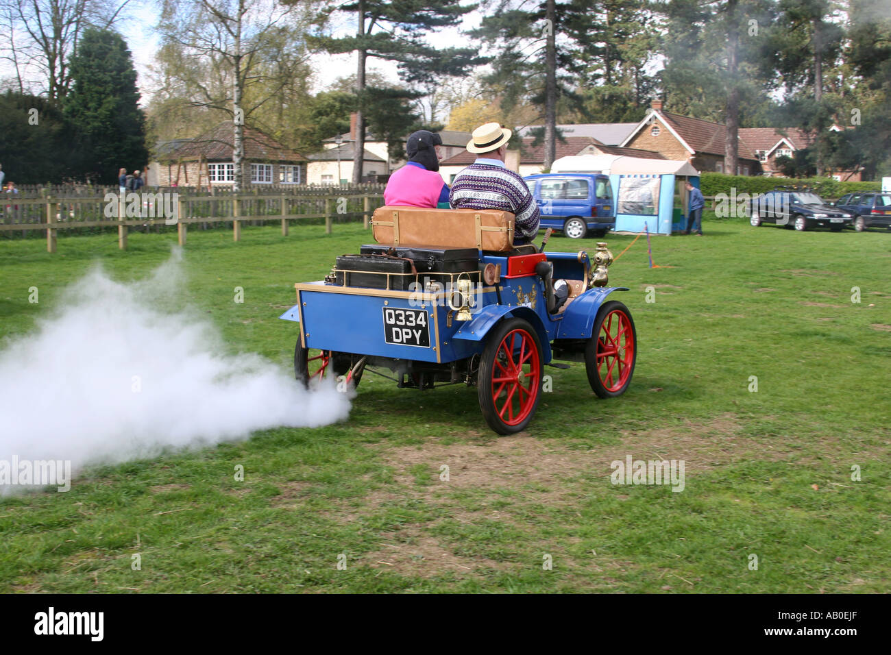 traction engine rally for model engineers Stock Photo - Alamy