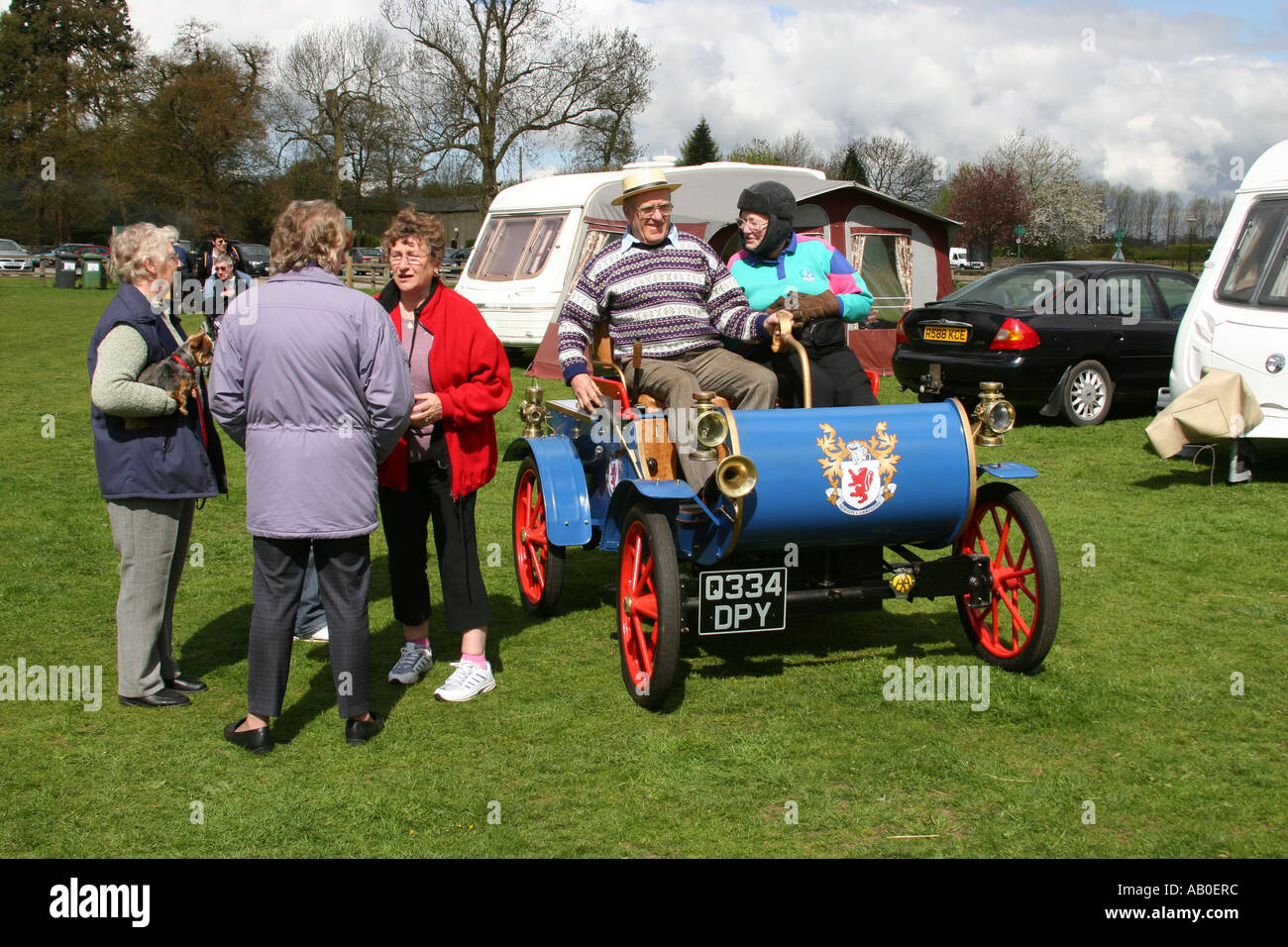traction engine rally for model engineers Stock Photo - Alamy