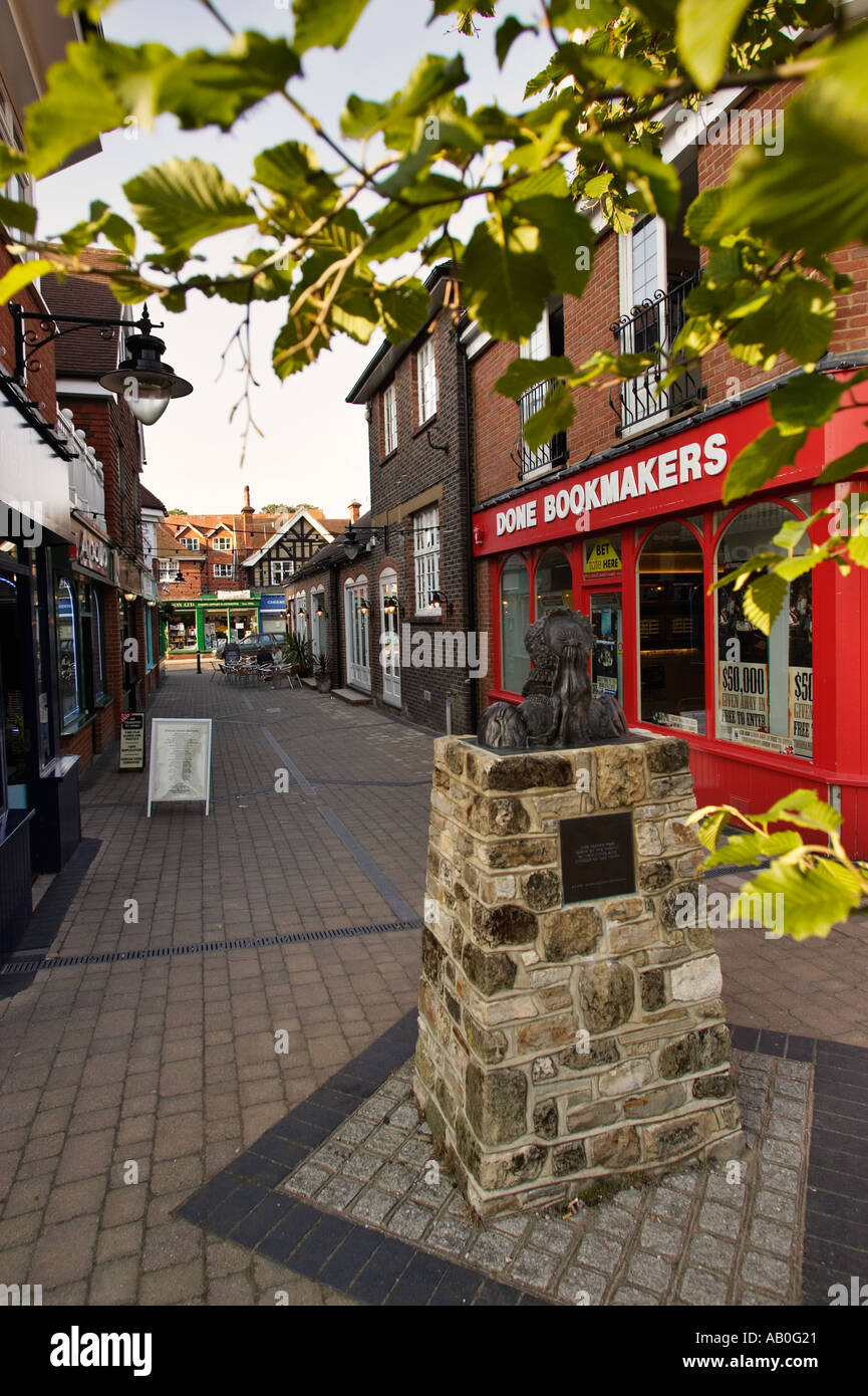 Charter Walk shopping precinct Haslemere Surrey England UK Stock Photo