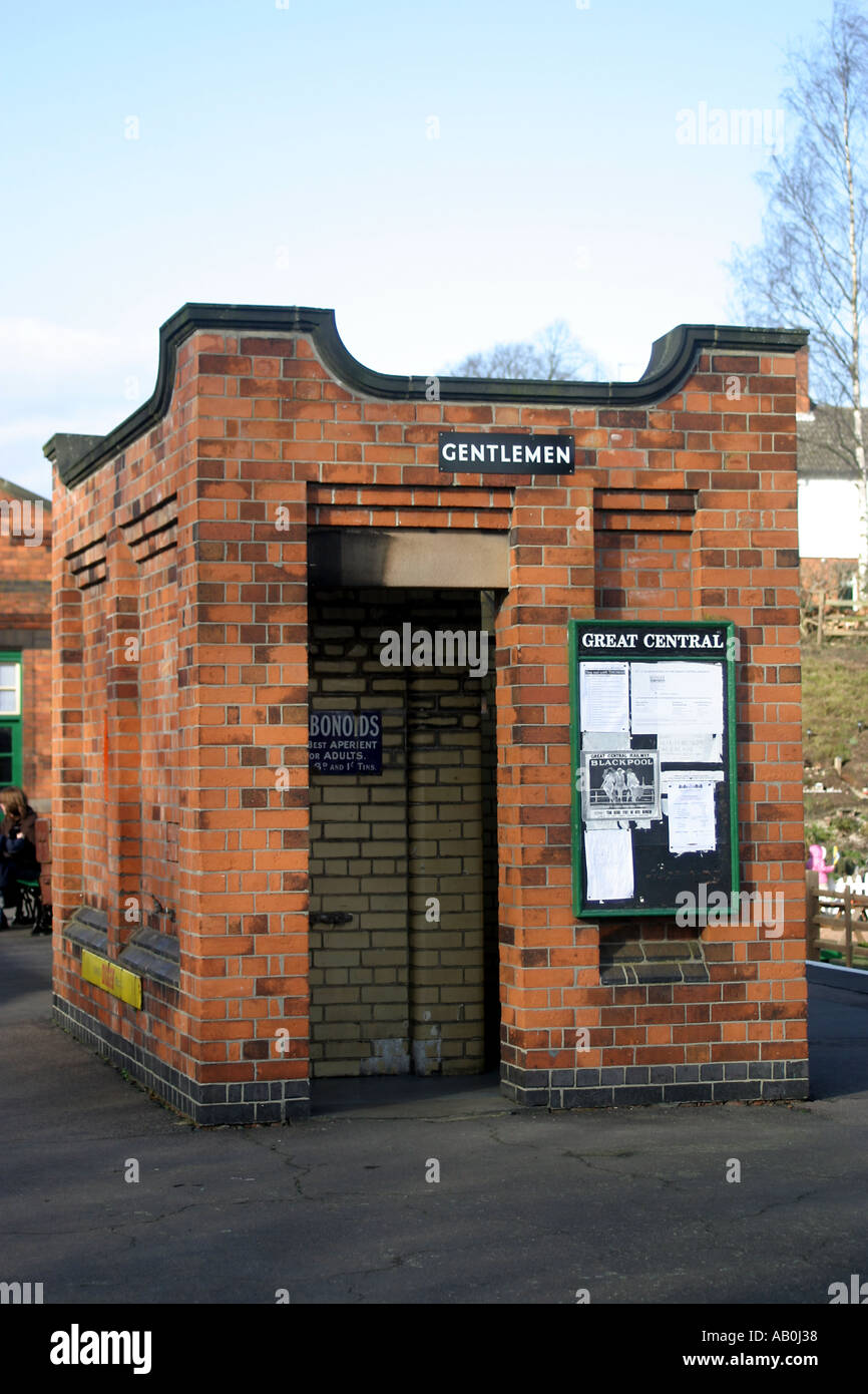 Ron Routley Toilets Rothley station platform toilets The Great Central Railway in ...
