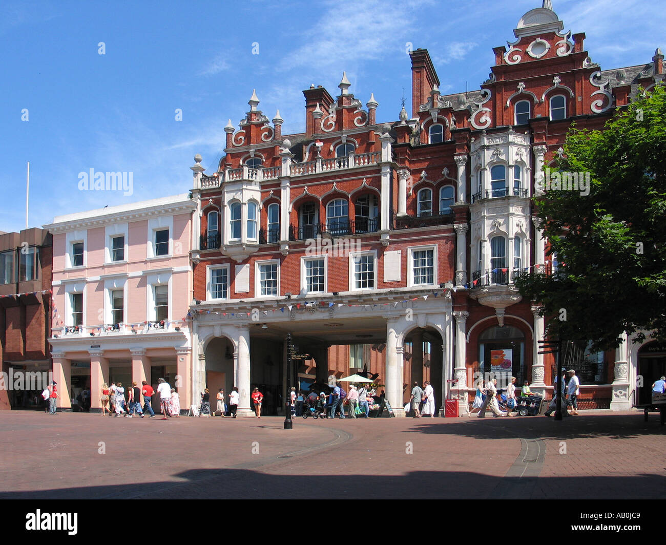Ipswich Town Centre Suffolk East Anglia GB UK Stock Photo, Royalty Free ...