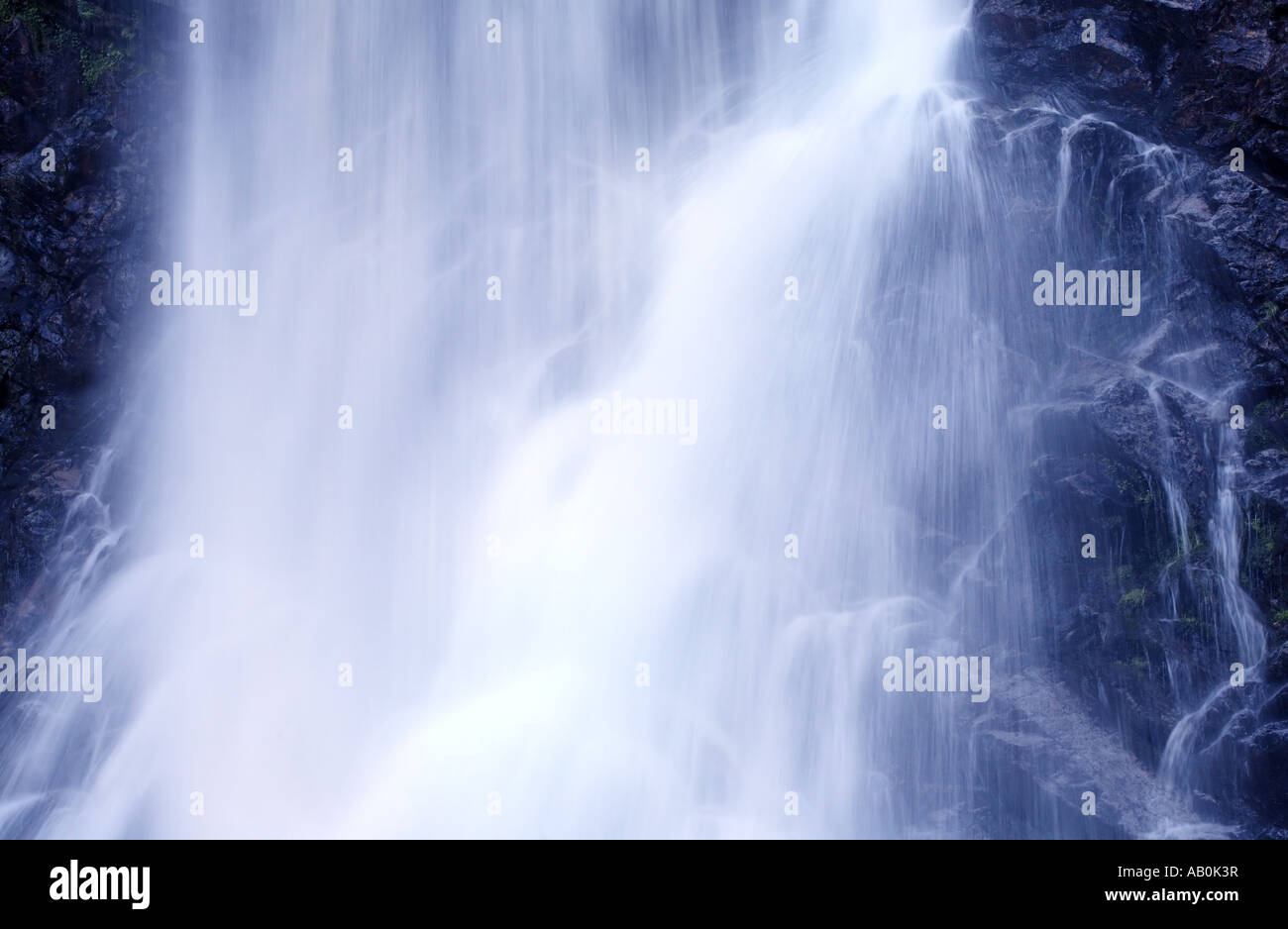 Long exposure shot of a waterfall Stock Photo - Alamy