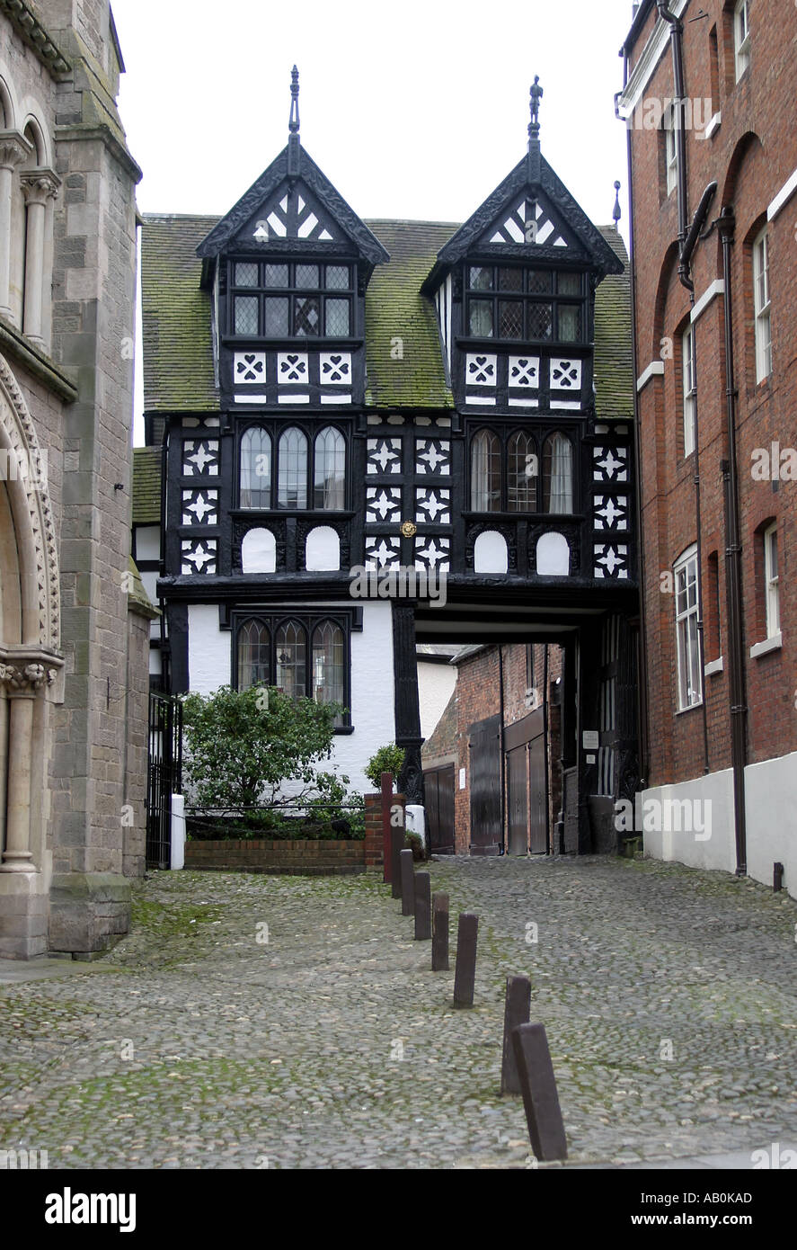 Castle Street Shrewsbury Stock Photo Alamy