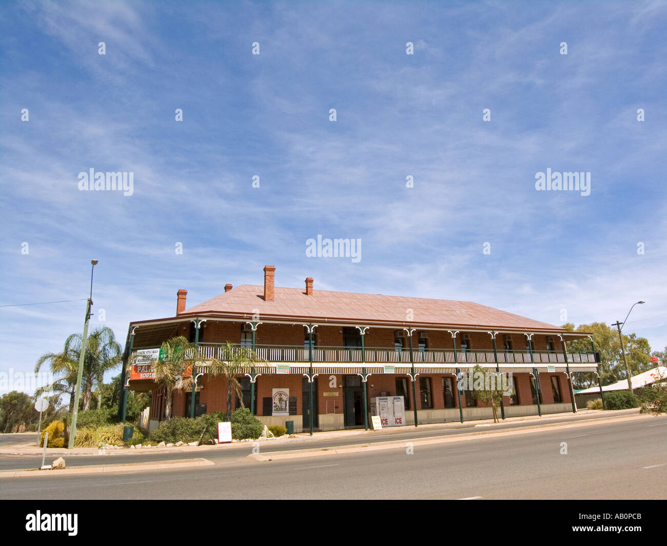 The Southern Cross Palace Hotel a good rest stop on the road from Perth