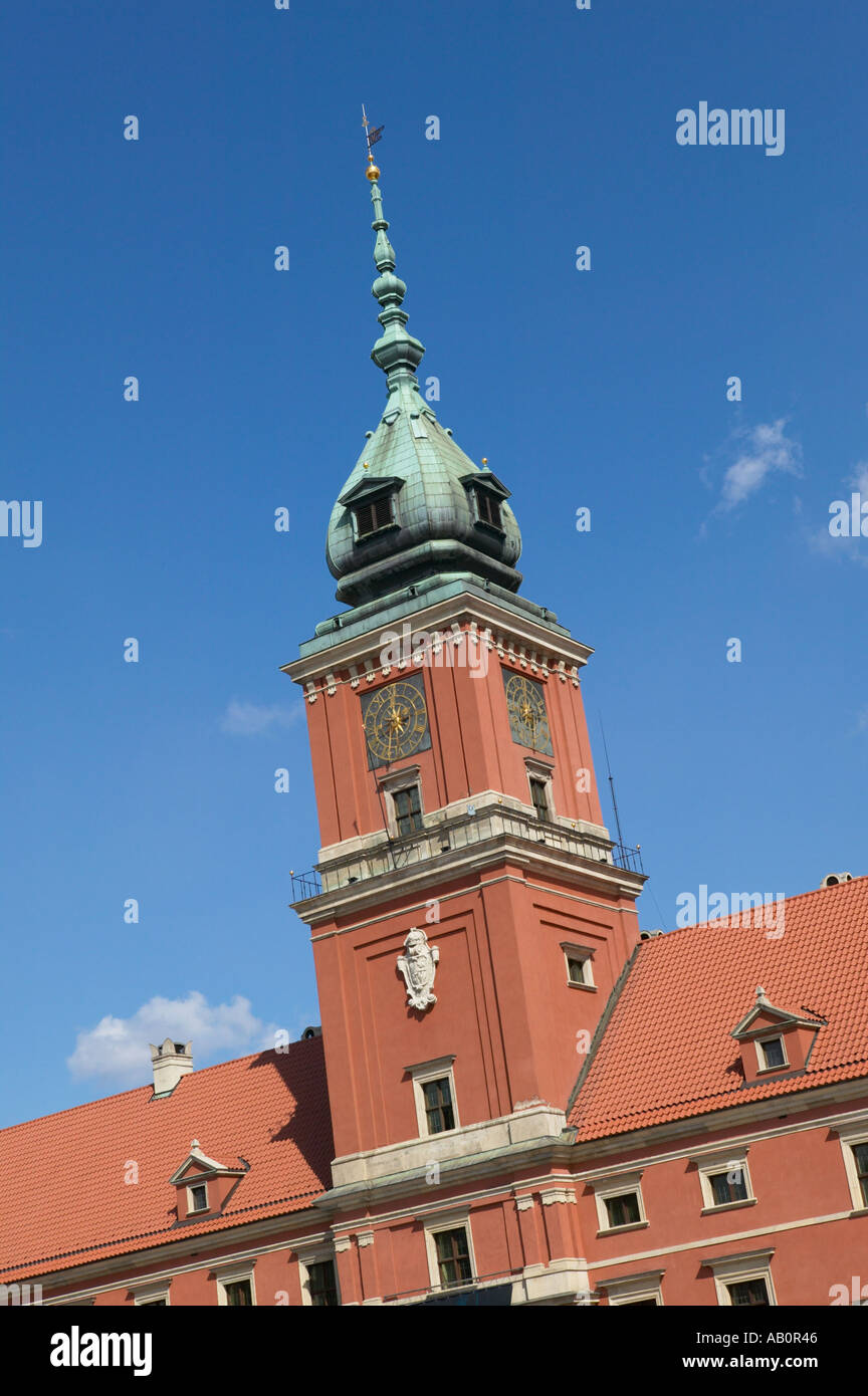 Poland Warsaw Royal Castle Stock Photo