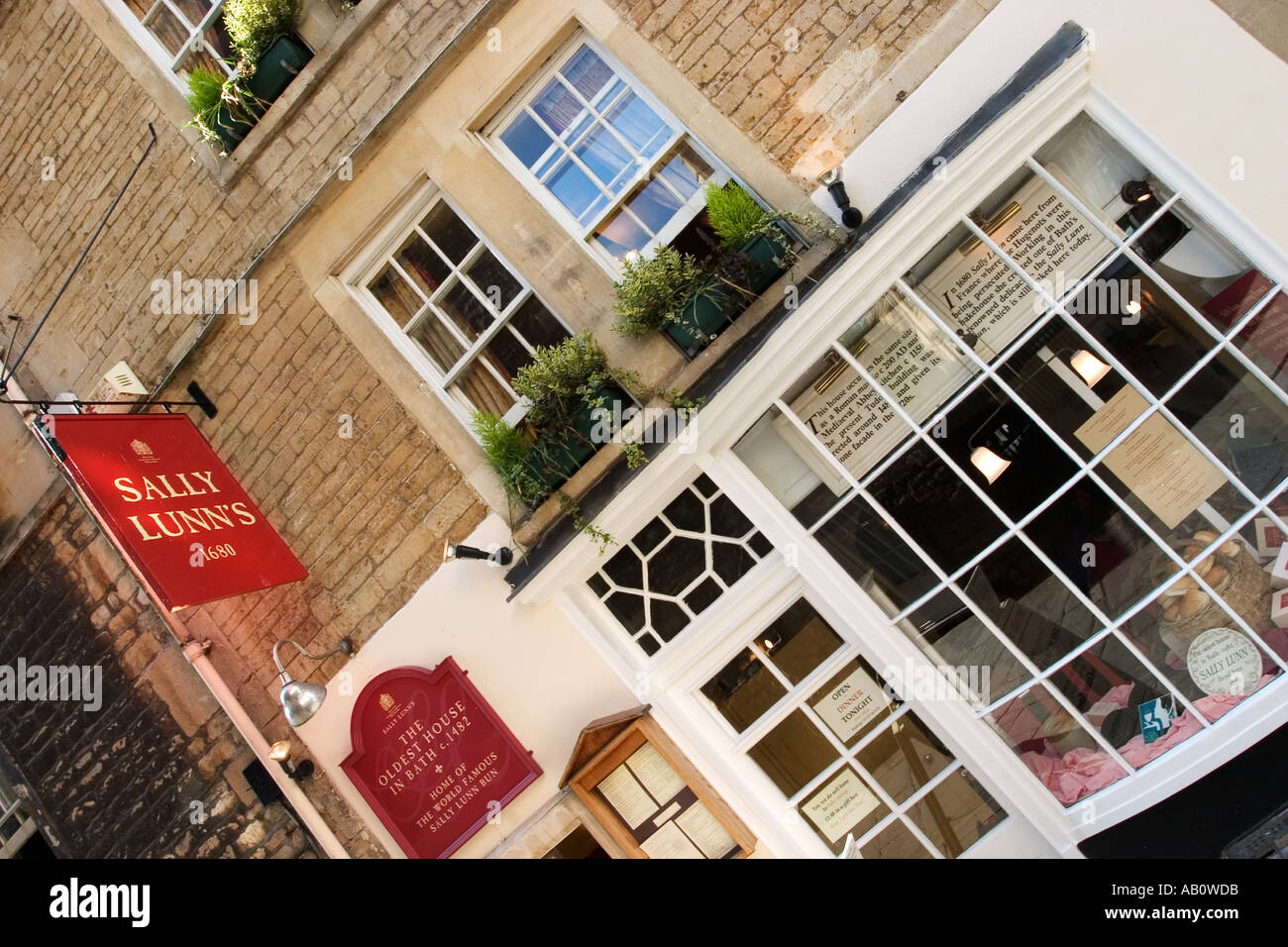 Sally Lunns Oldest House in Bath England Stock Photo