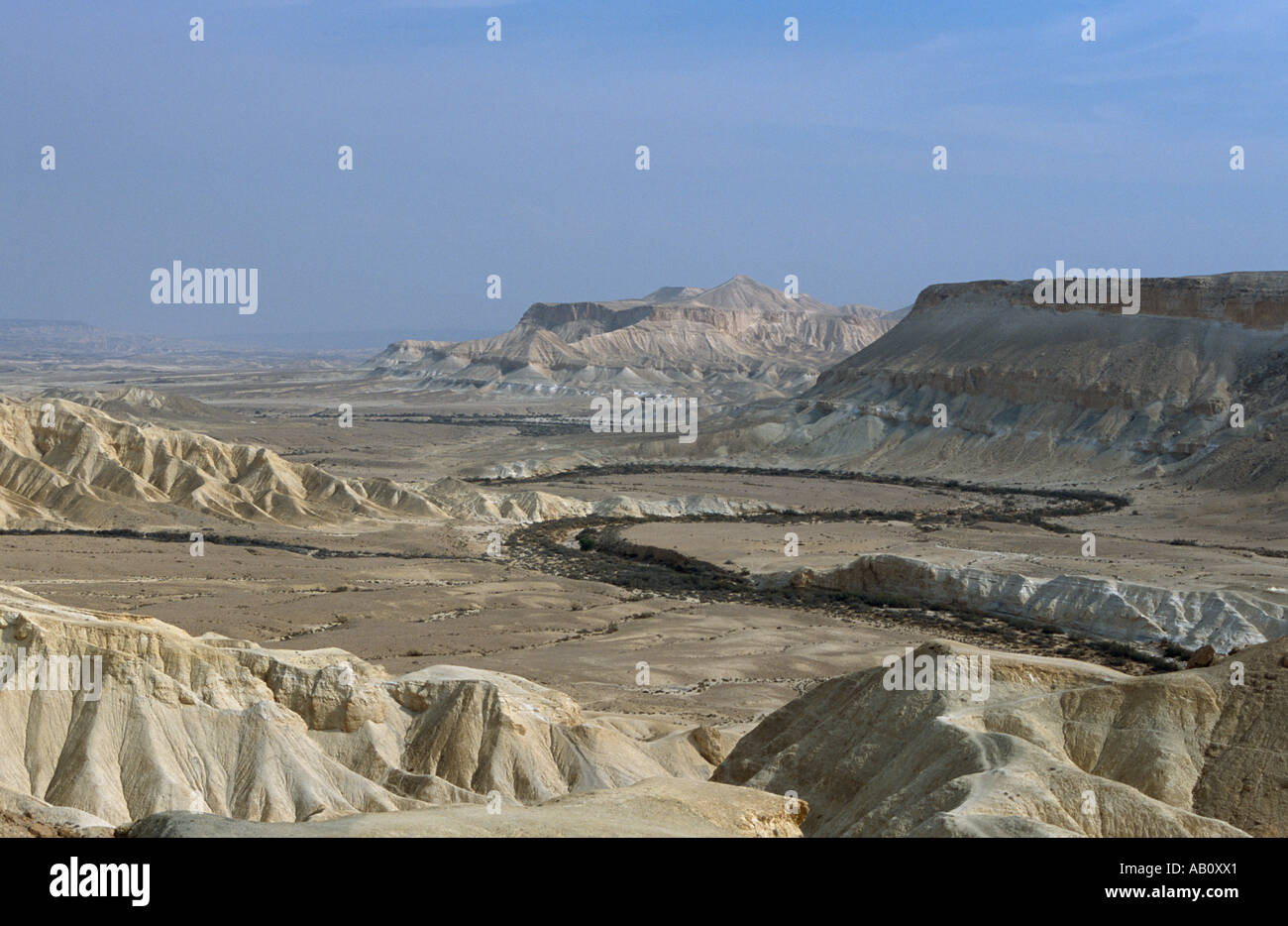 Mitzpe Ramon View from Mitzpe Ramon of Makhtesh Ramon crater in Negev Desert, Israel ...