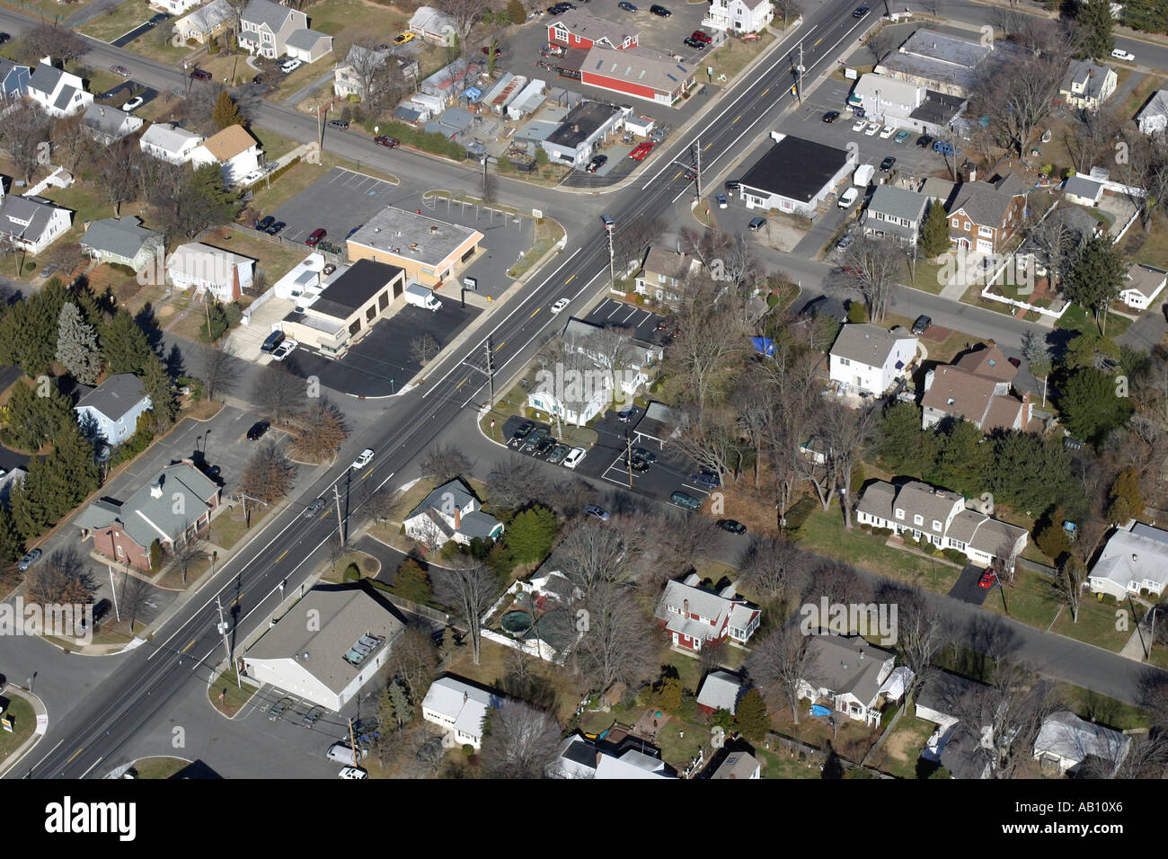 Aerial view of Brielle, New Jersey, Ocean County Stock Photo Alamy
