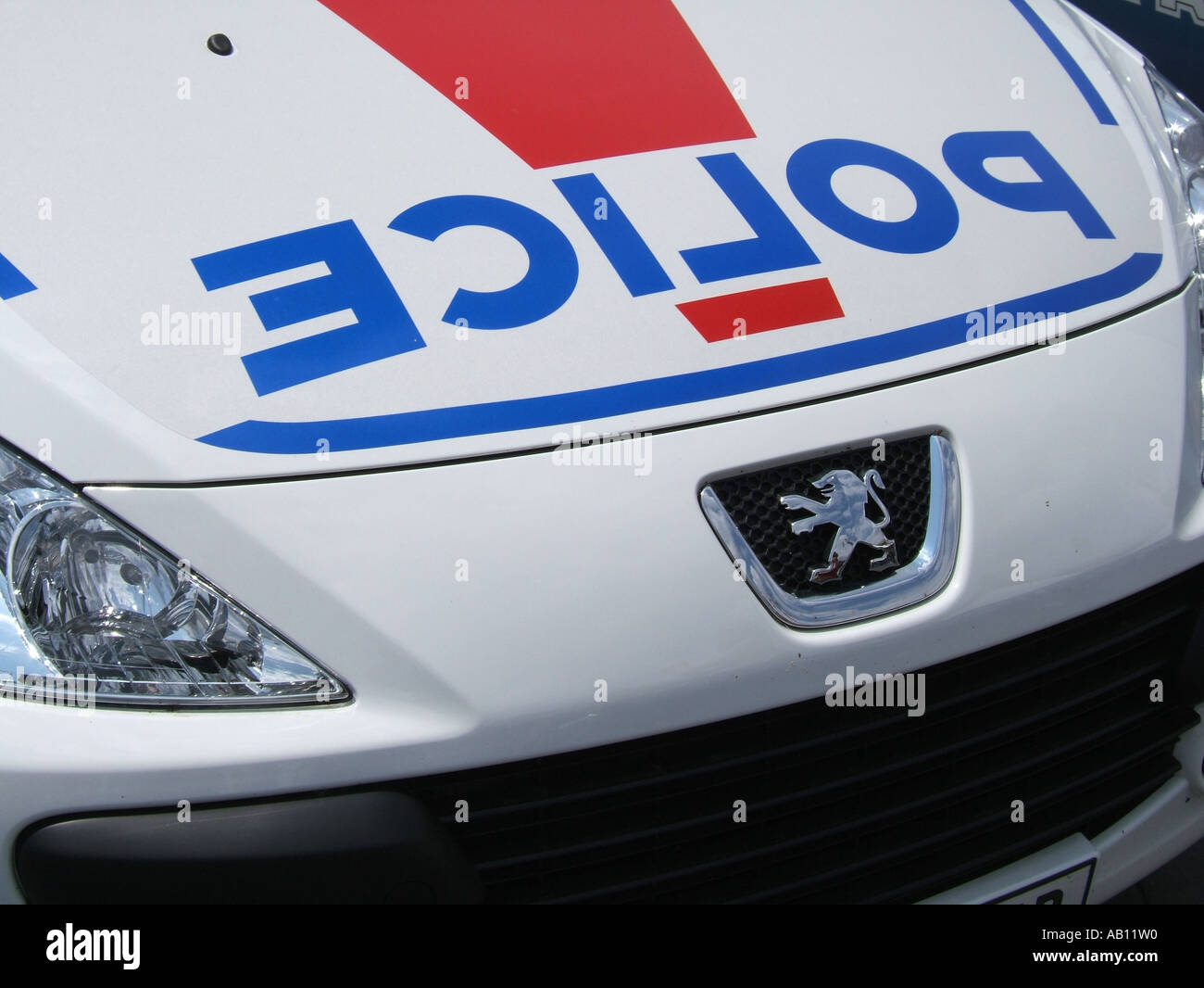 French Police Car High Resolution Stock Photography and Images - Alamy