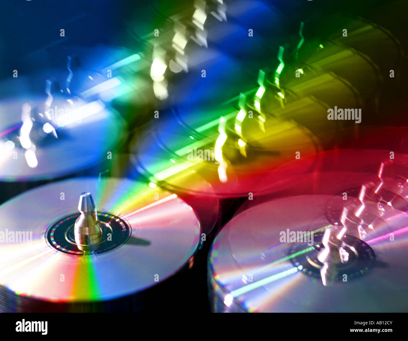 CD Production of Compact Discs Stock Photo Alamy