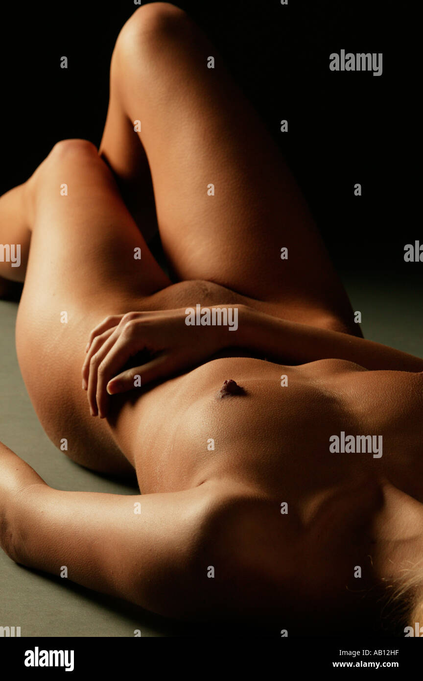 Nude laying down Stock Photo - Alamy