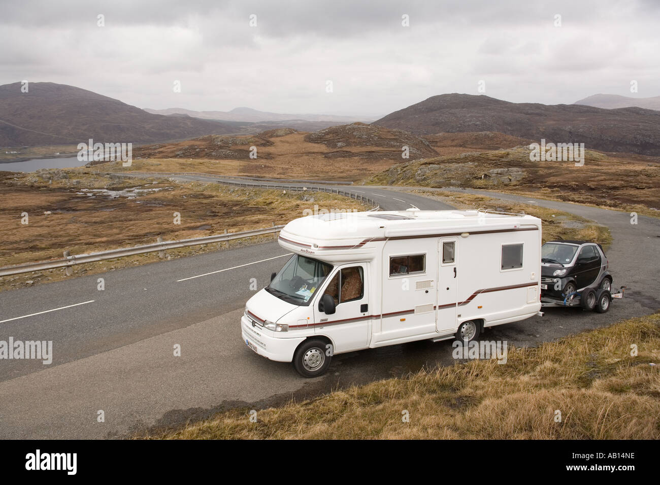 UK Scotland Western Isles Outer Hebrides North Harris mountains