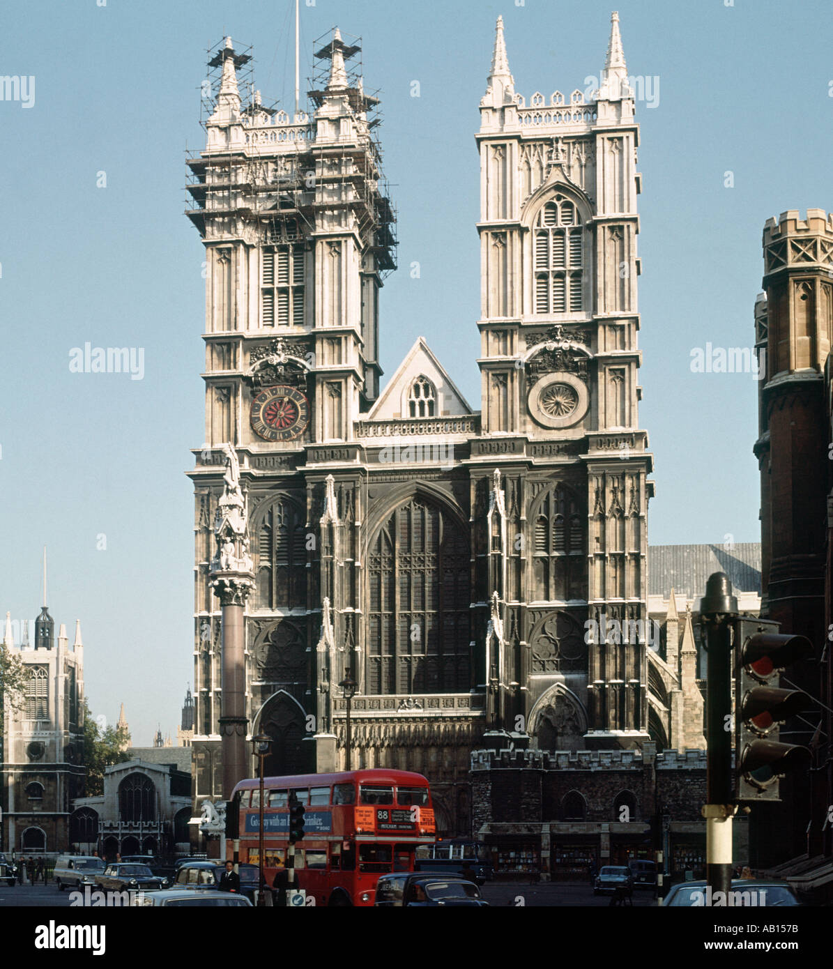 Westminster Abbey in London England Stock Photo