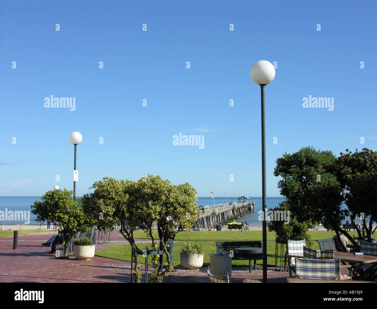 Henley Beach Adelaide South Australia Stock Photo Alamy