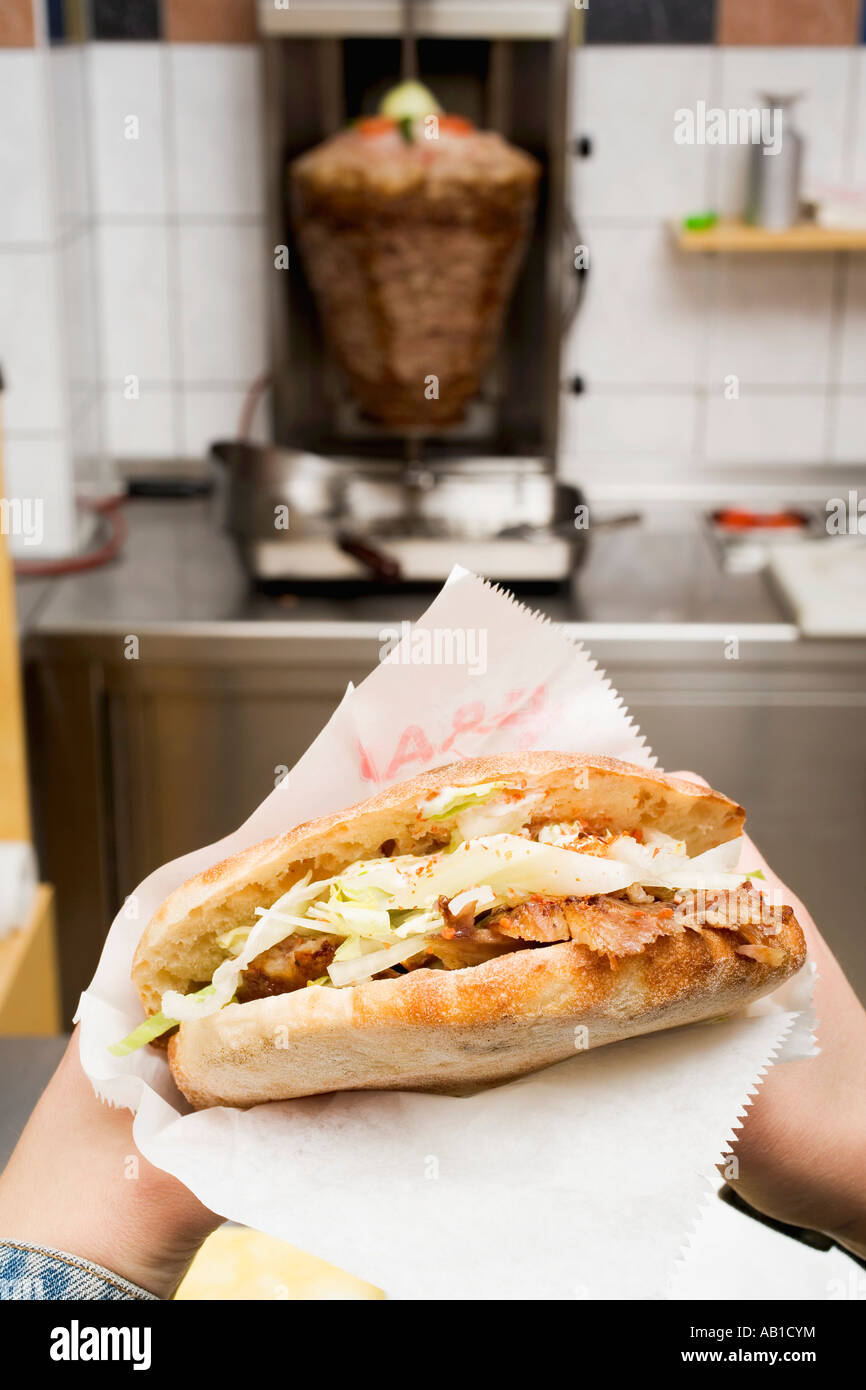 Döner kebab on snack bar hires stock photography and images Alamy