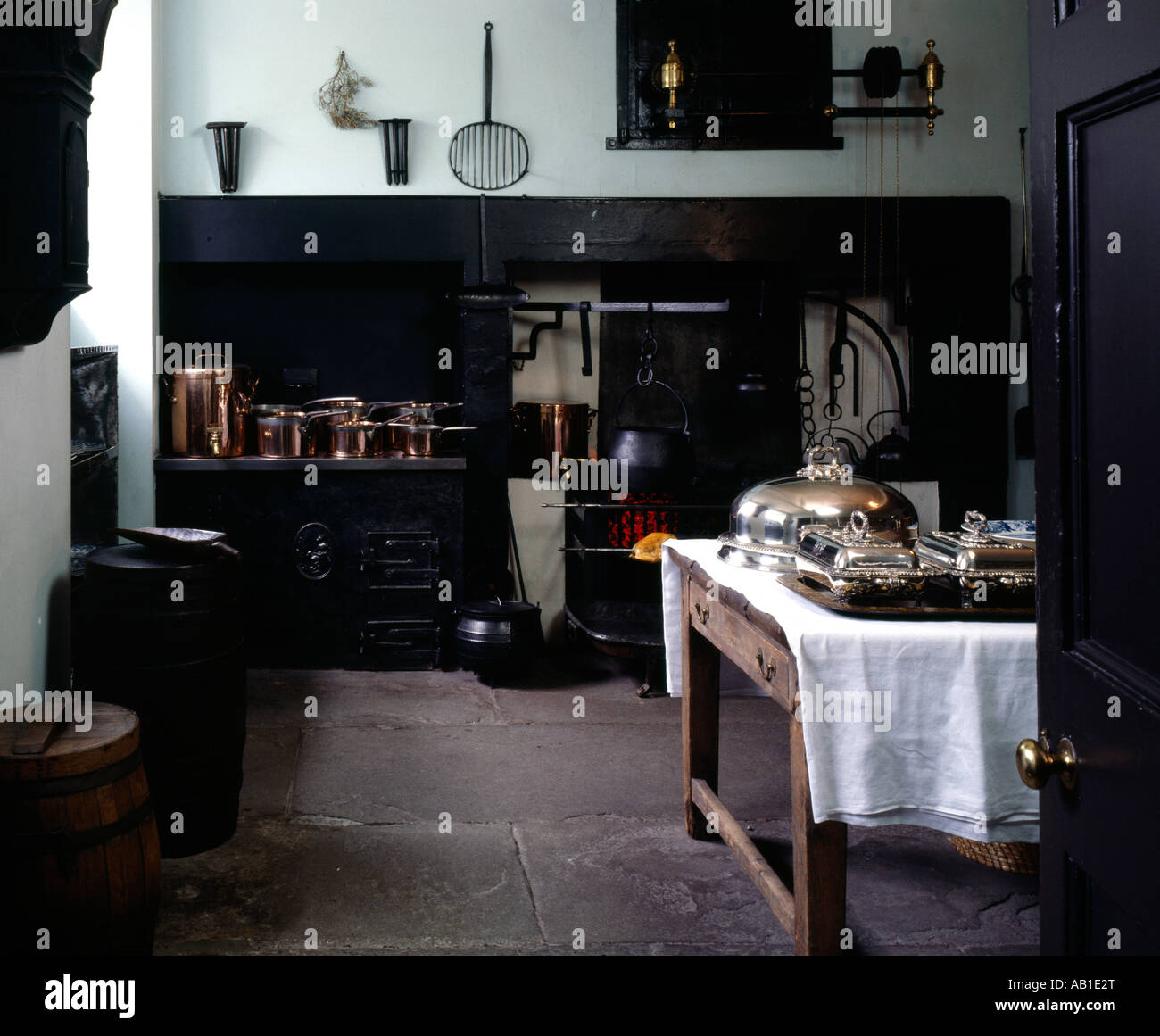The Georgian House Museum Edinburgh 1796 Stock Photo Alamy