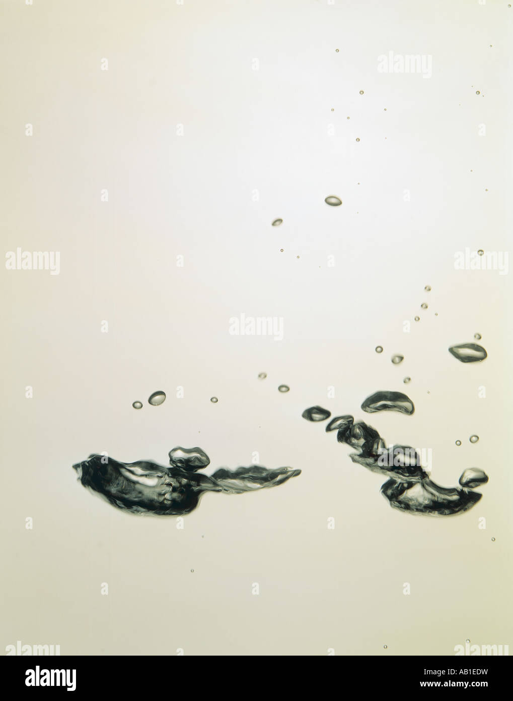 air bubbles in water Stock Photo Alamy