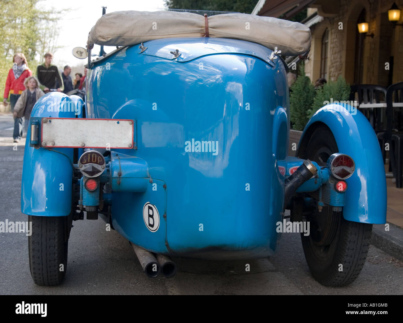 Rear detail of classic vintage veteran Bugatti car Stock Photo - Alamy