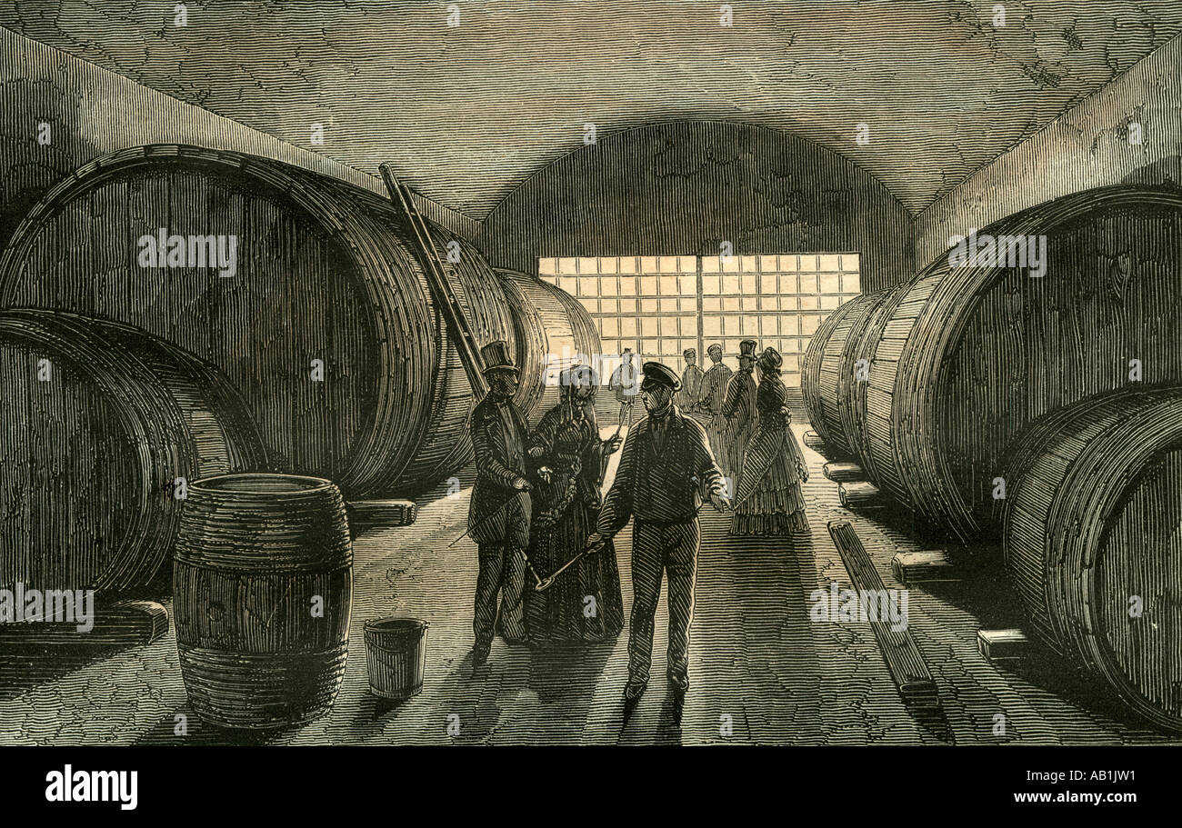 Caves wine Champagne Cave aus bouteilles France Stock Photo Alamy