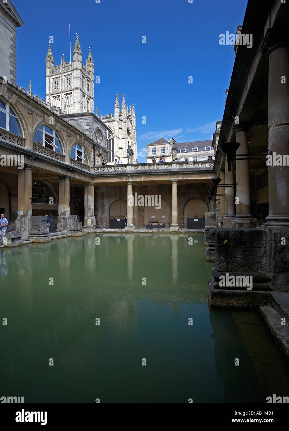 Roman Baths, City of Bath, England, UK Stock Photo Alamy