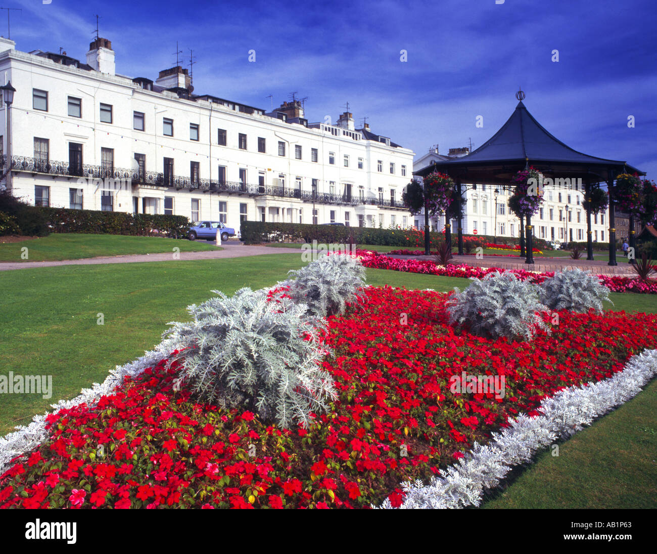 The Crescent Filey North Yorkshire England Stock Photo Alamy