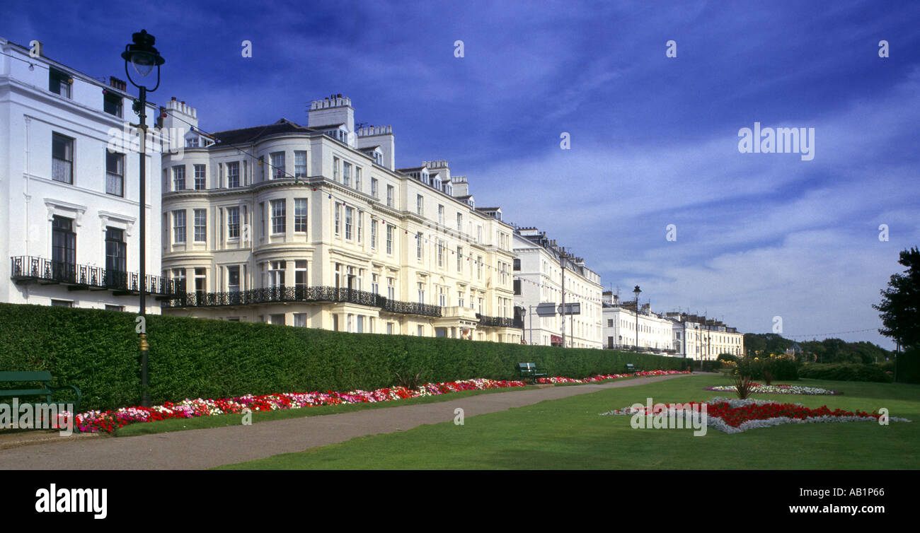 The Crescent Filey North Yorkshire England Stock Photo Alamy