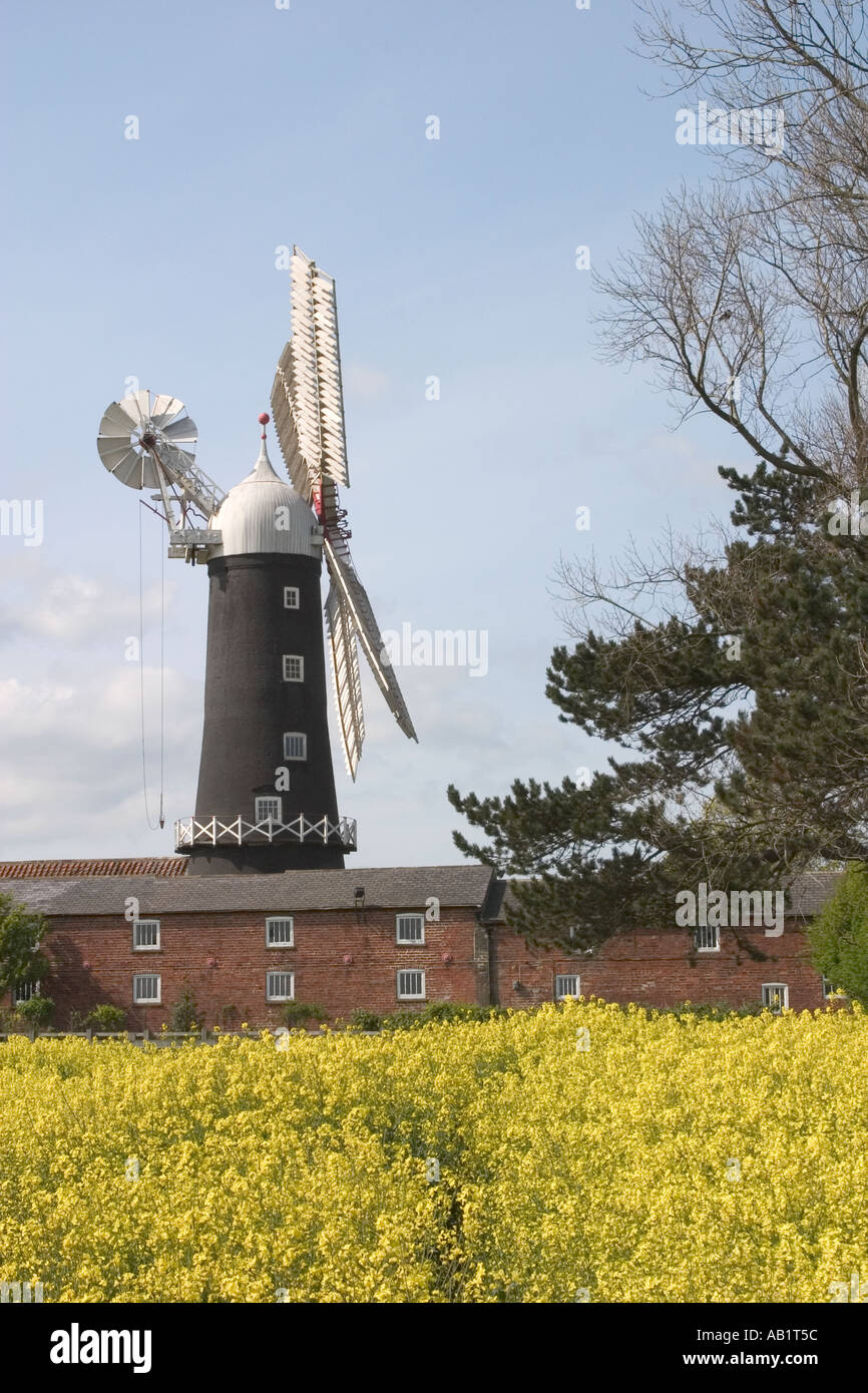 Skidby Windmill near Hull Humberside Stock Photo Alamy