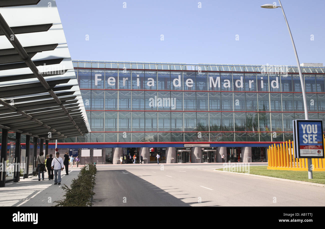 IFEMA Madrid Institutional Exhibition Centre, Juan Carlos I Exhibition Park, Campo de Naciones, Madrid, Spain Stock Photo