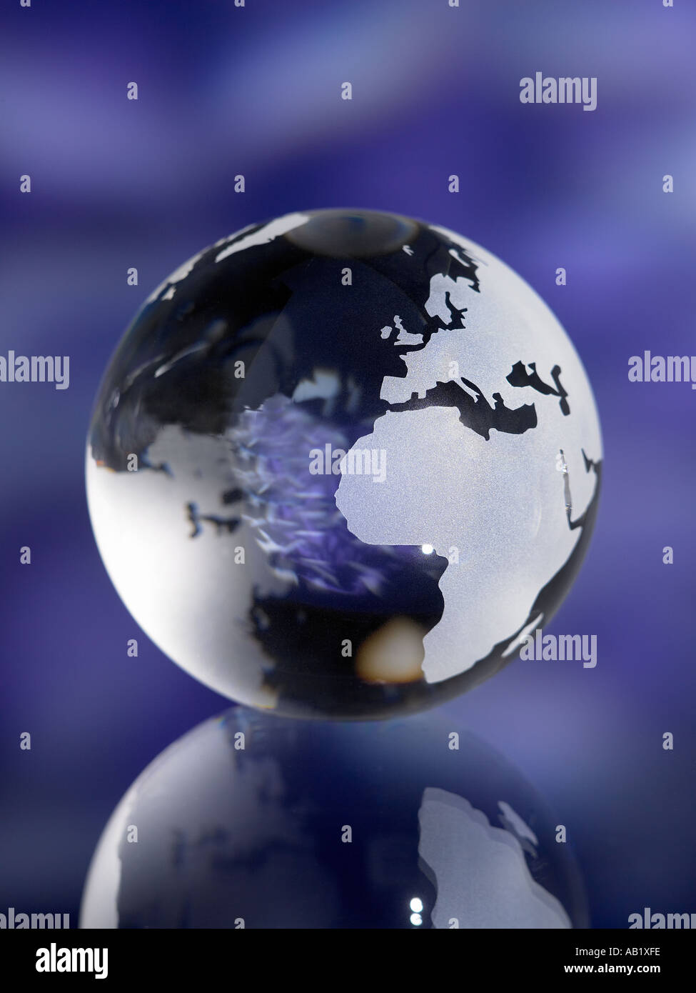 glass globe Stock Photo