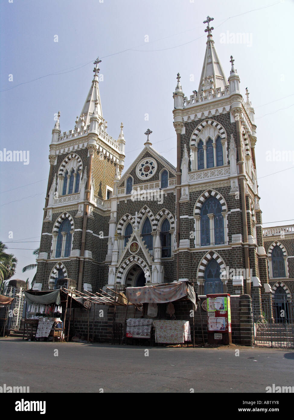Mount Mary Church Bandra Mumbai India Stock Photo