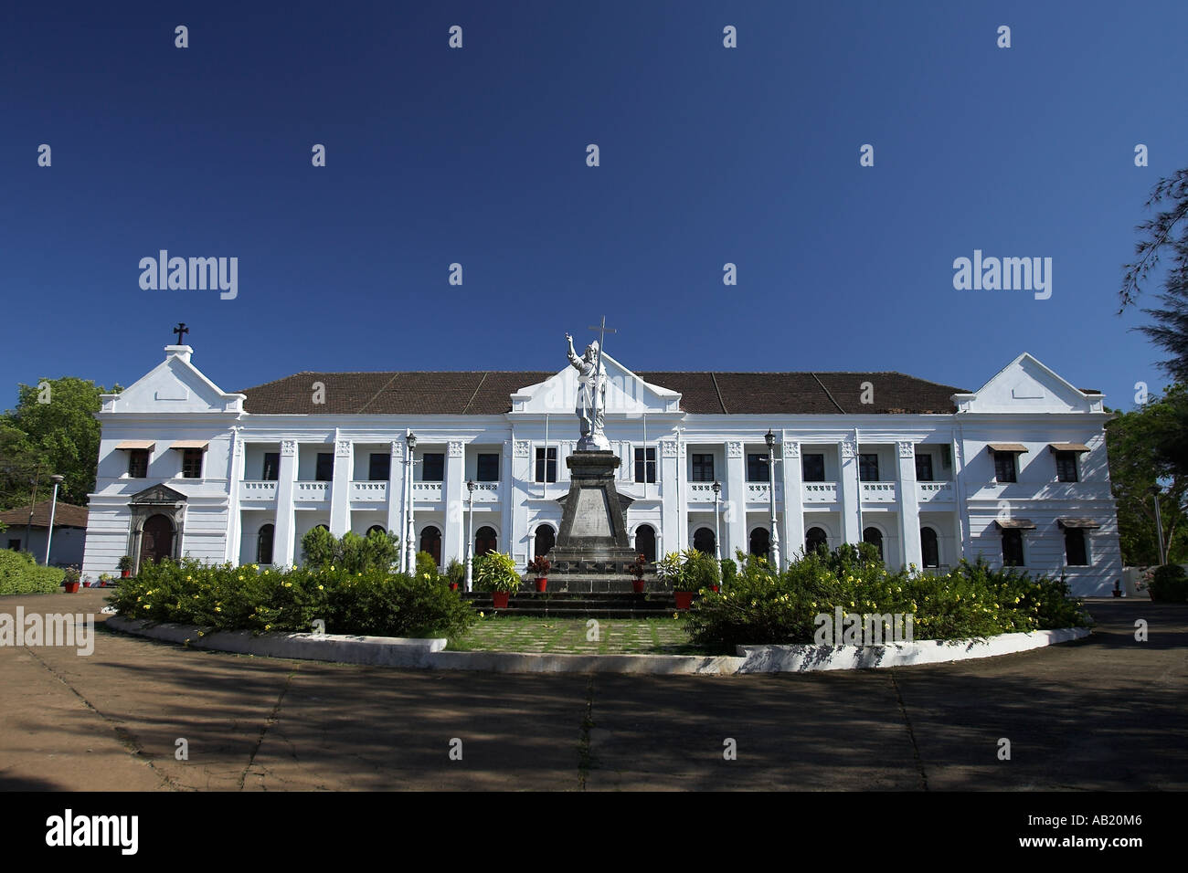 Palace Altinho Panjim Goa India Stock Photo Alamy