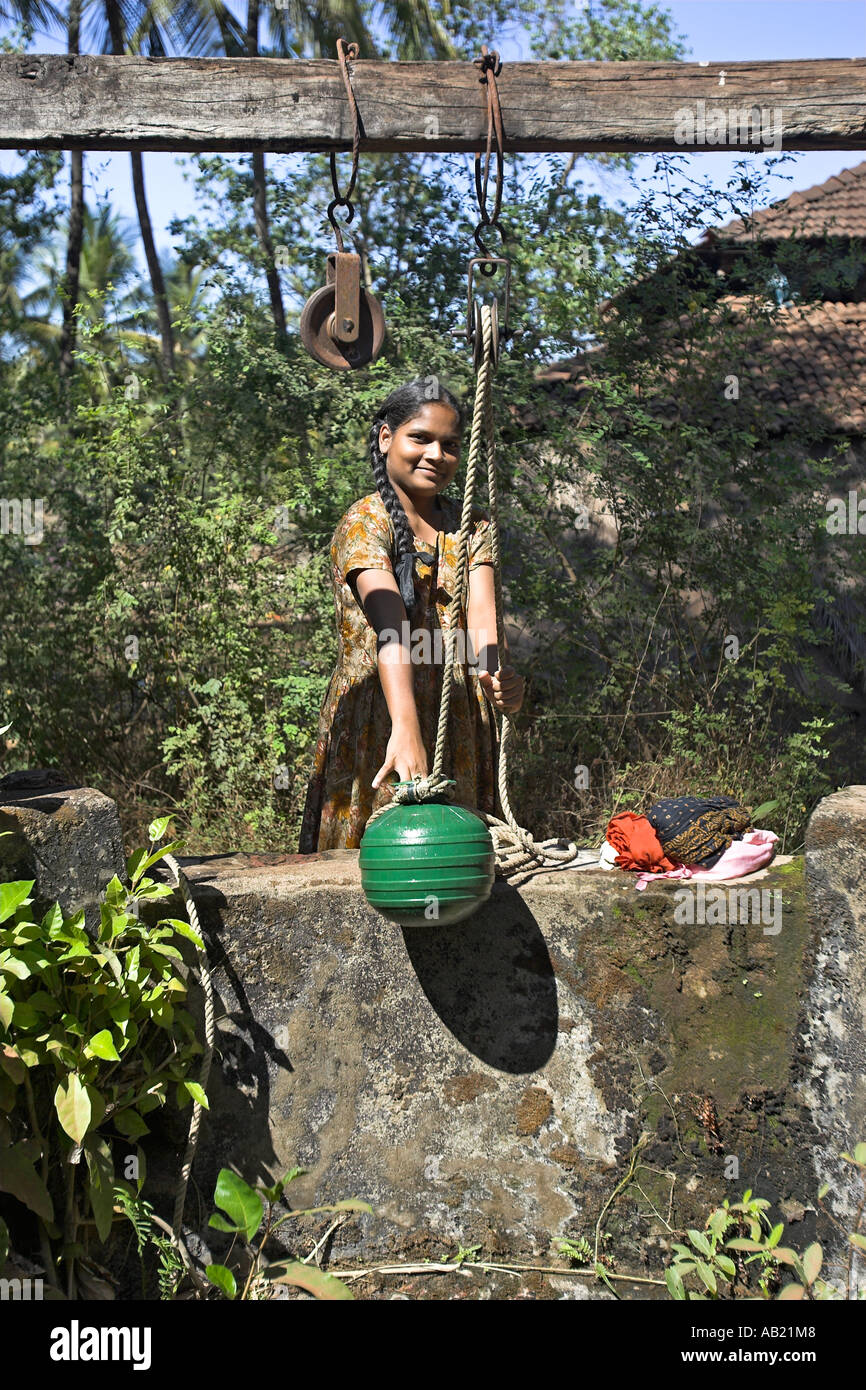 well rope pulley