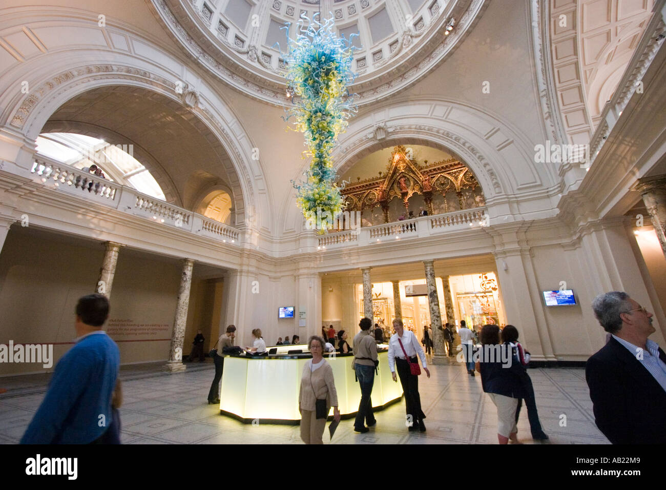 Entrance hall museum decorative arts hi-res stock photography and ...