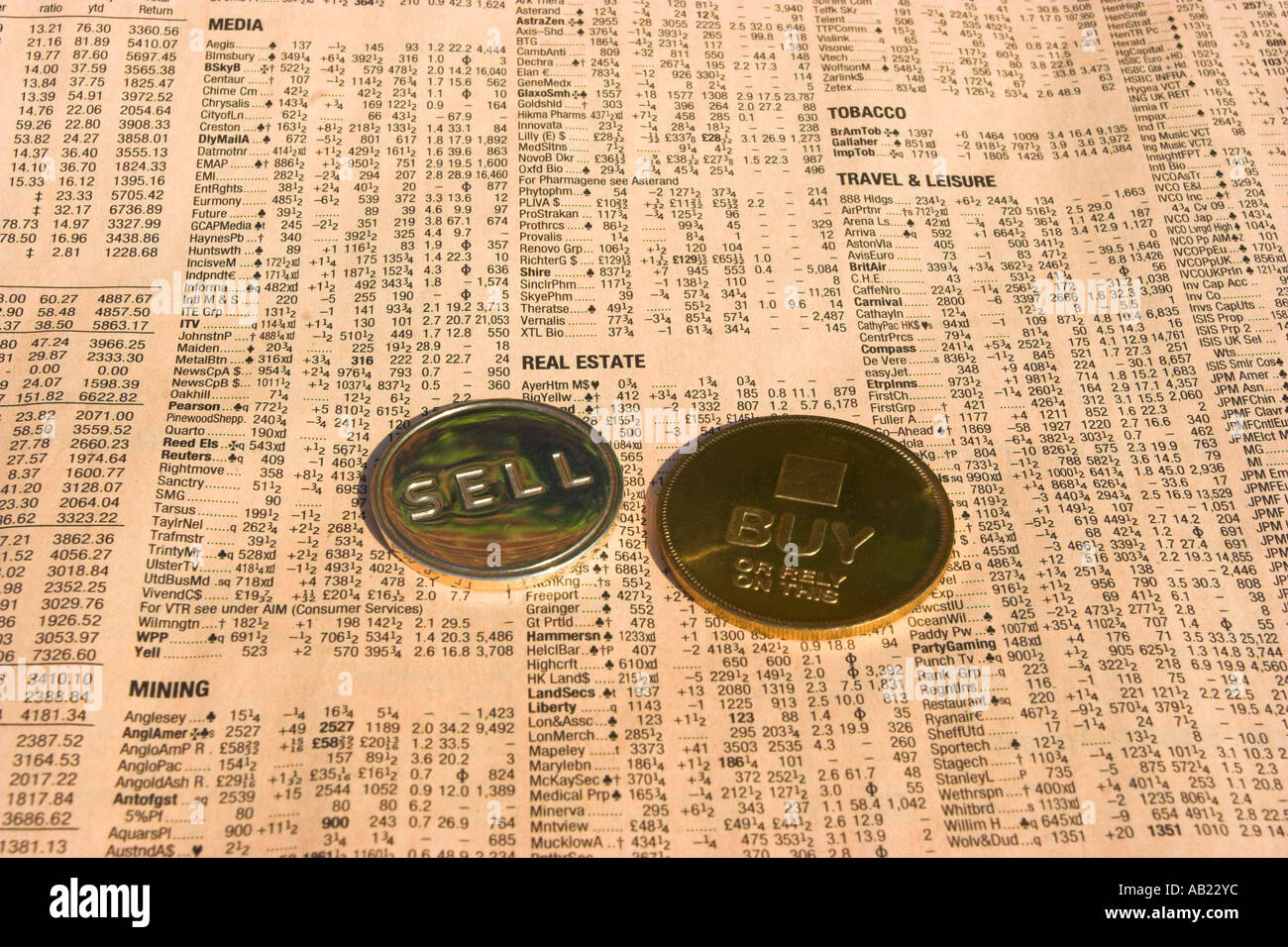 Stock market gamble. Stock Photo