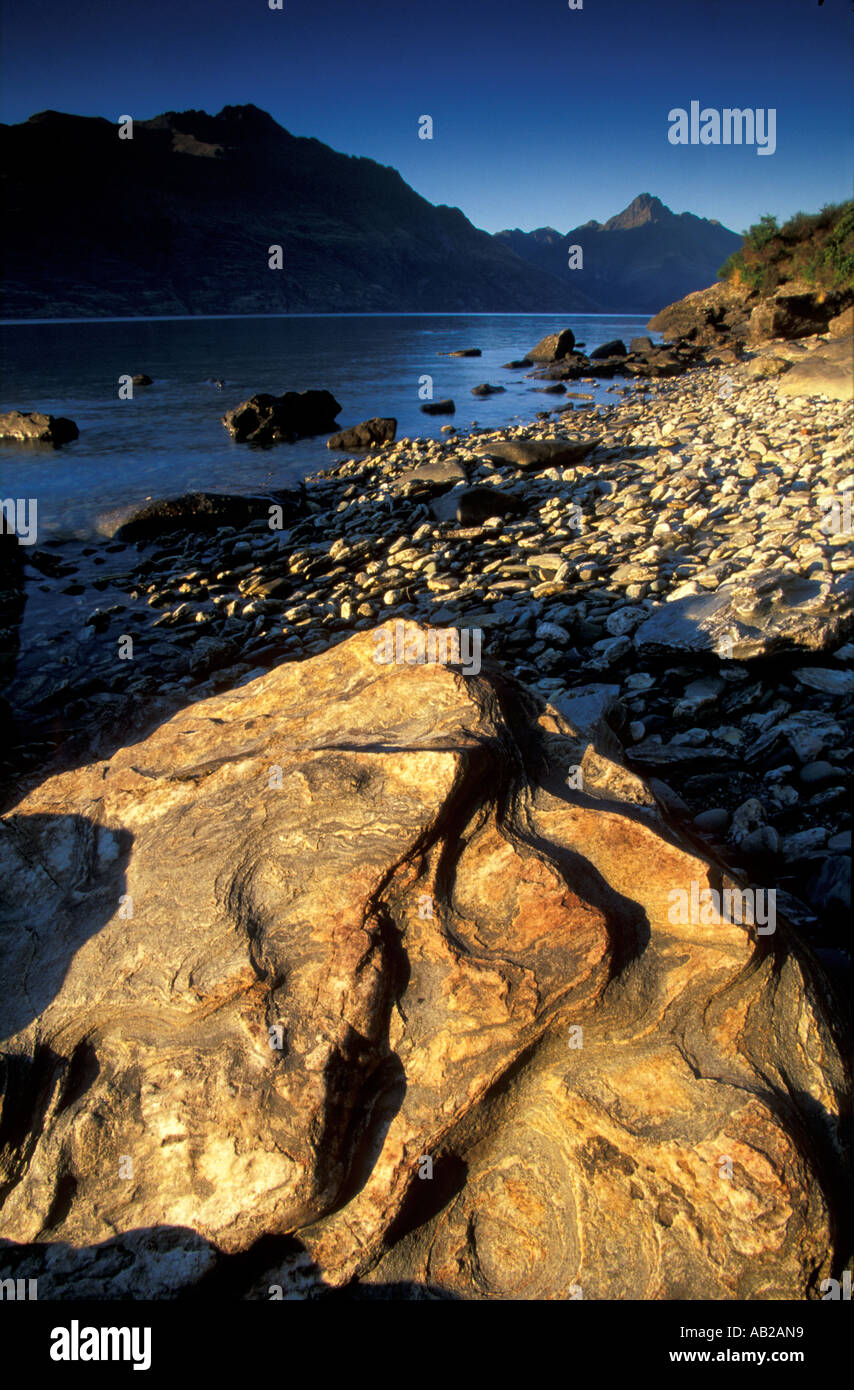 Lake Wanaka nr Queenstown South Island New Zealand Stock Photo - Alamy